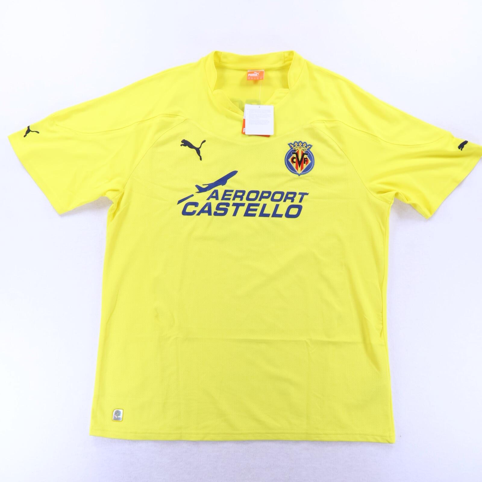 *NWT* Villarreal Cf S. Cazorla #8 2010/11 Home Shirt - XL