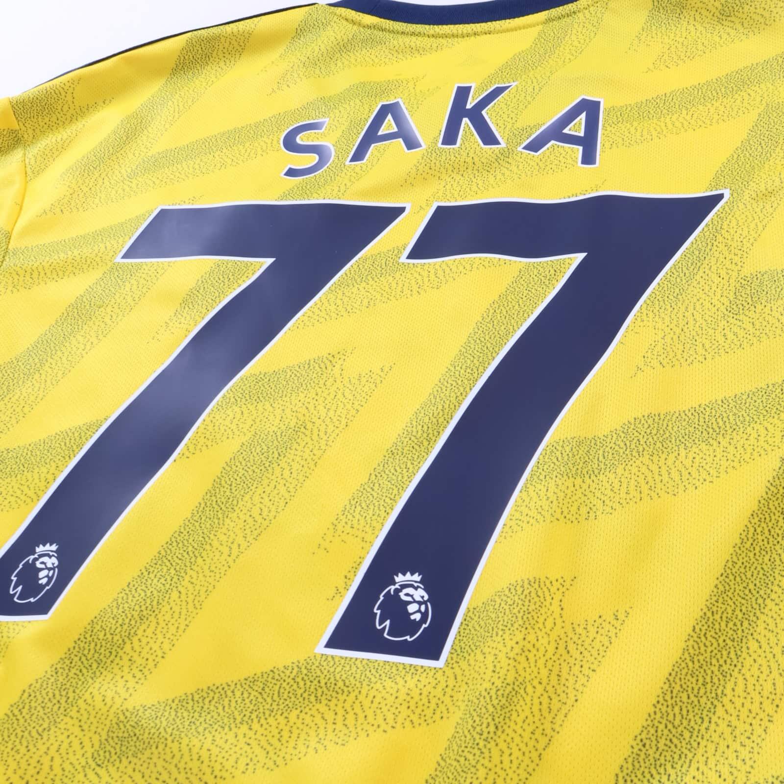Arsenal Saka #77 2019/20 Away Shirt - L