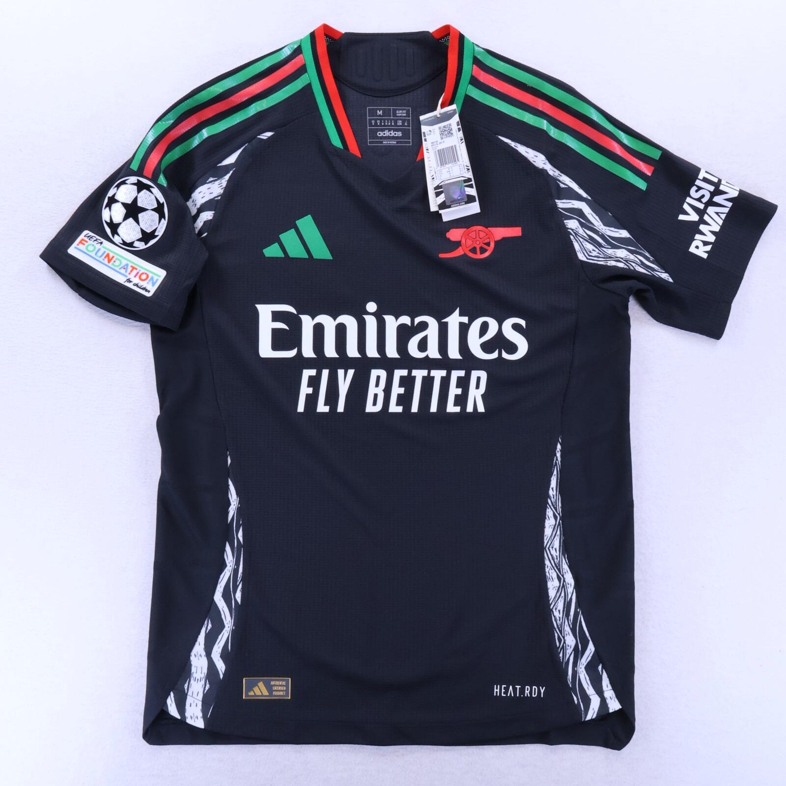 *NWT* Arsenal Rice #41 2024/25 Kit Room Away Shirt - M