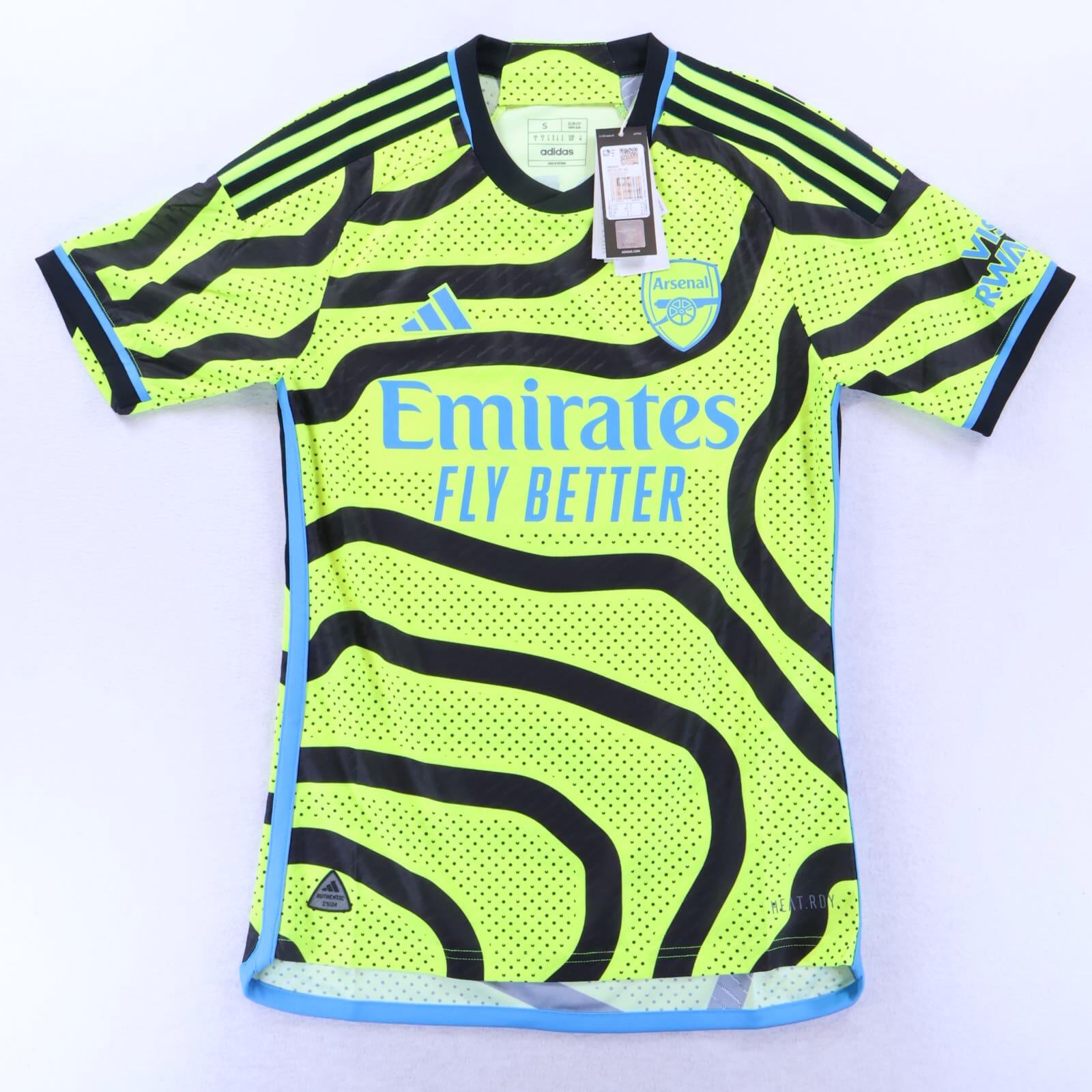 *NWT* Arsenal Gabriel #6 2023/24 Away Shirt - Player Issue - S