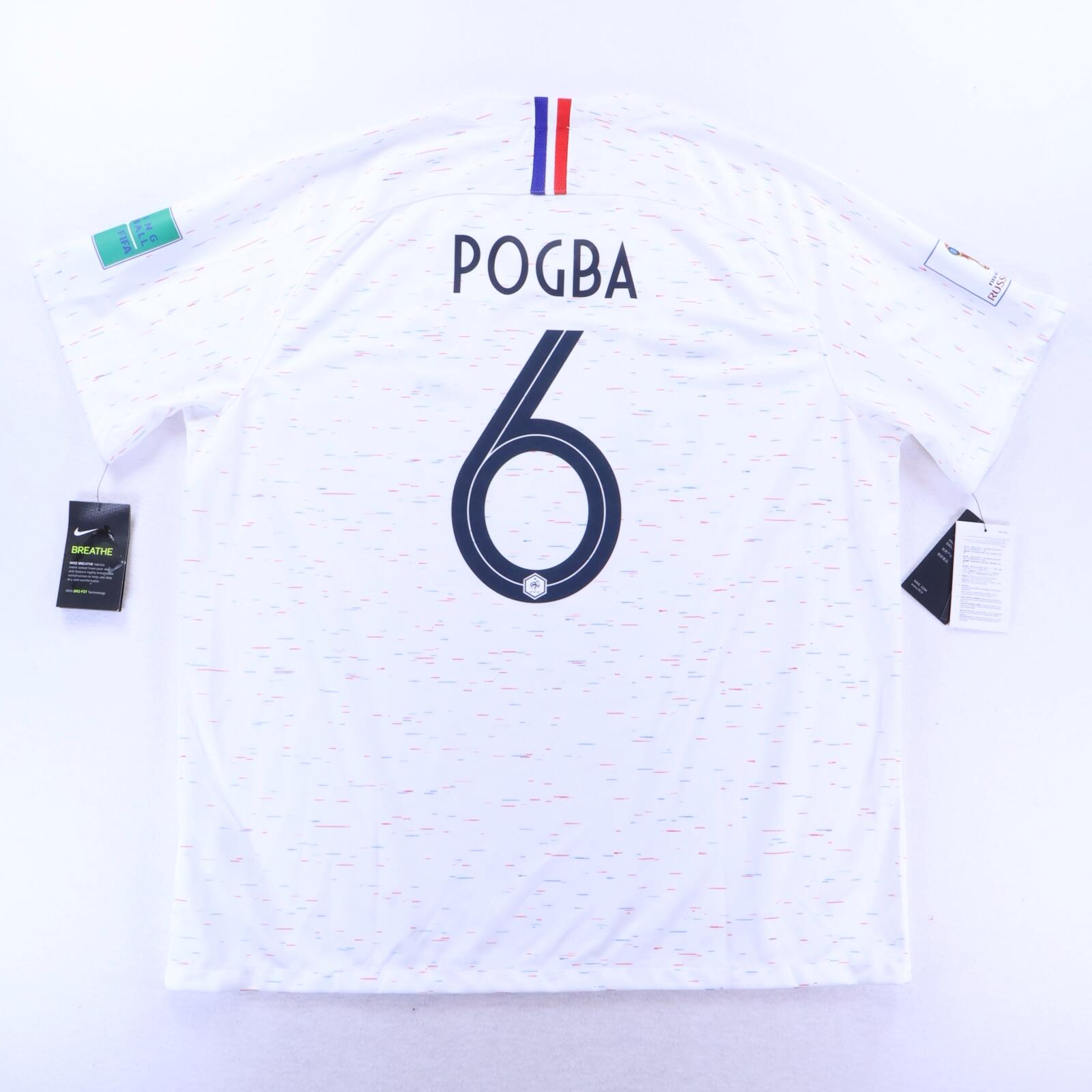 *NWT* France Pogba #6 2018/19 Away Shirt - 2XL