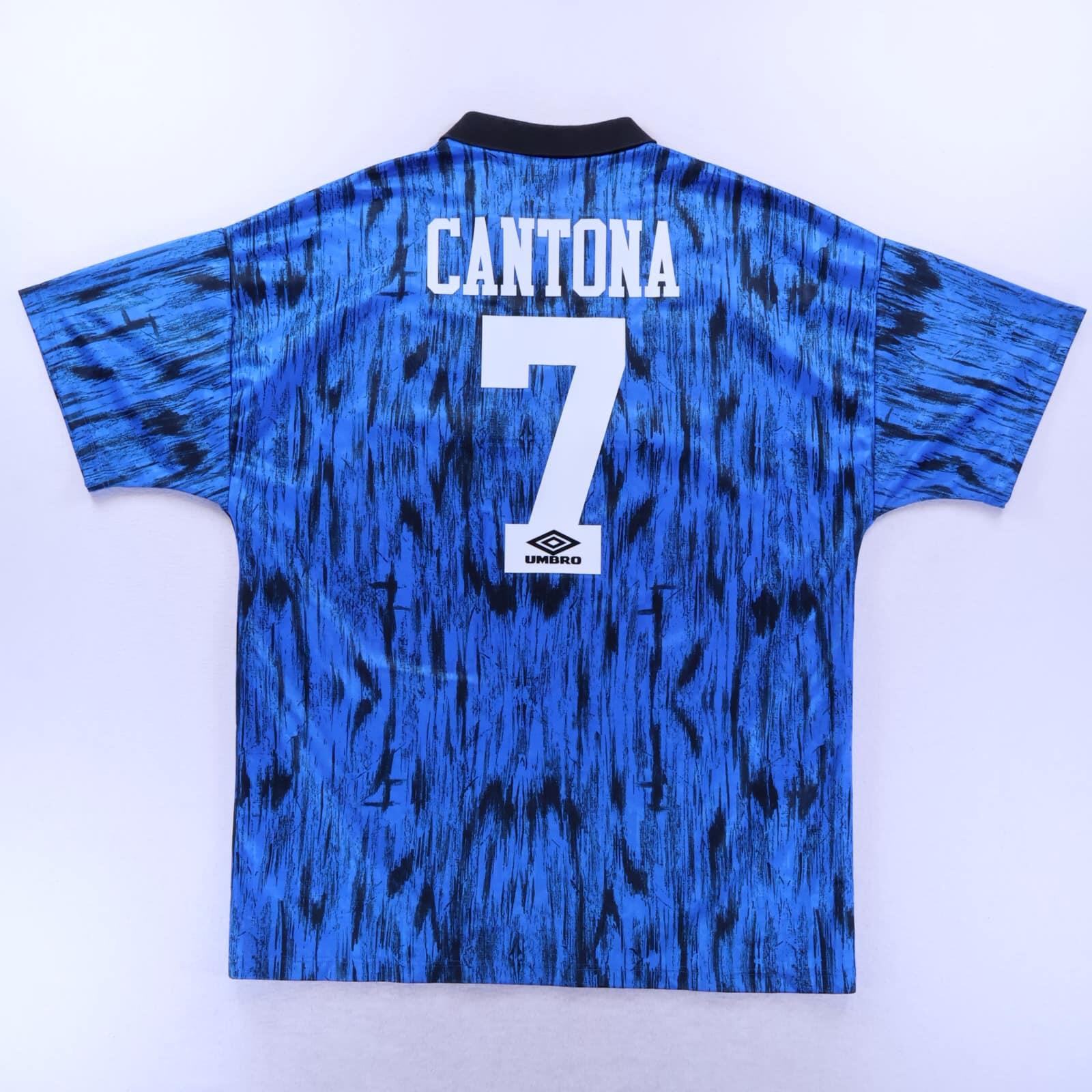 Manchester United Cantona #7 1992/93 Away Shirt - XL