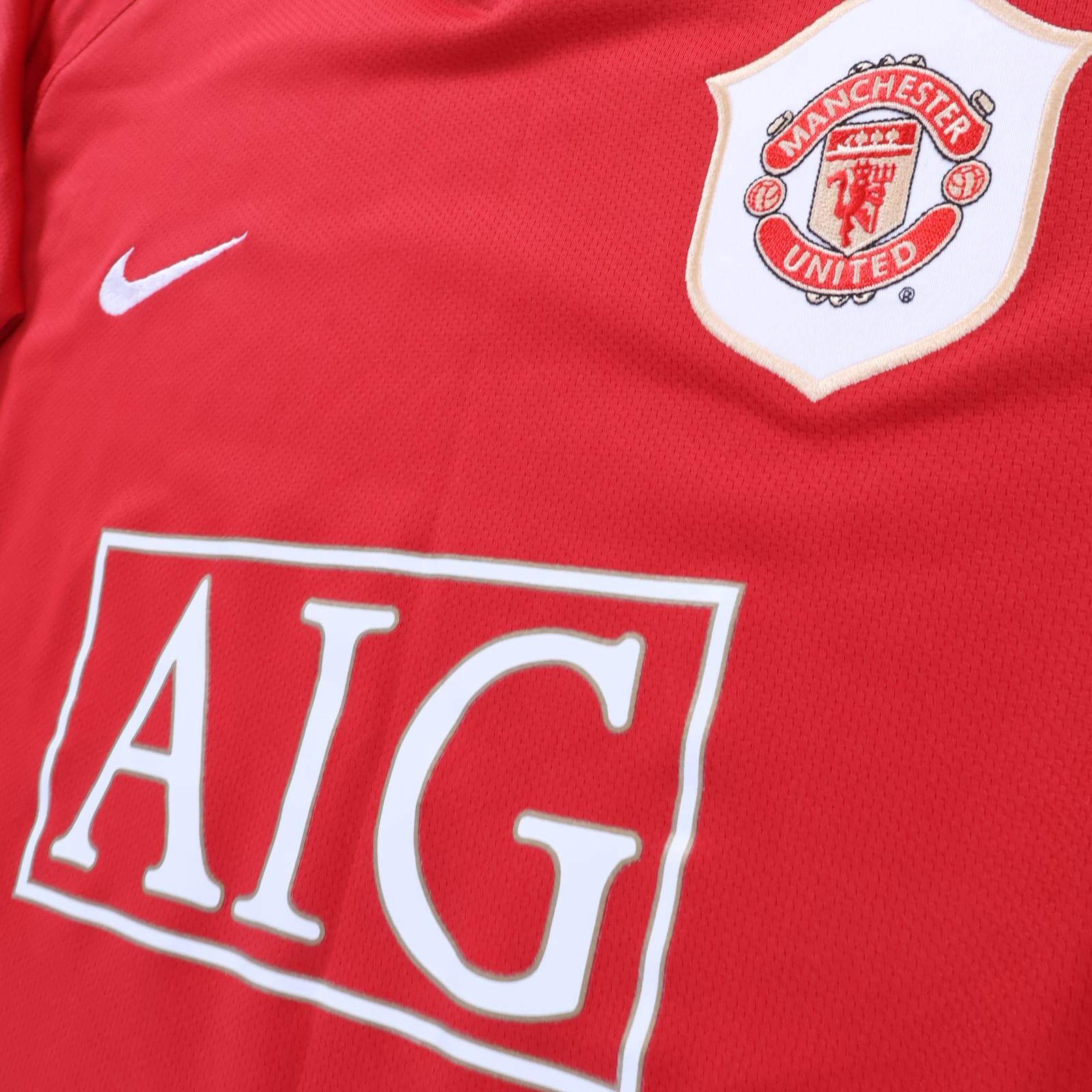 *MINT* Manchester United Ronaldo #7 2006/07 Home Shirt - XL