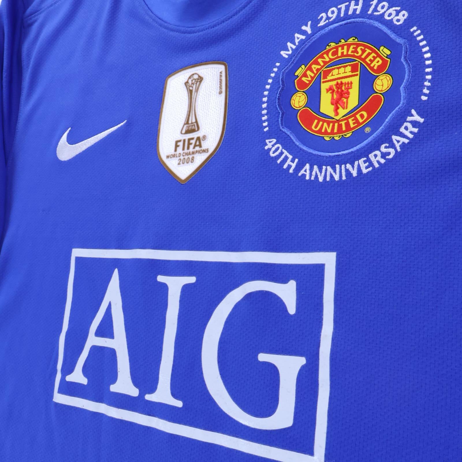 *MINT* Manchester United Ronaldo #7 2008/09 Third Shirt - L