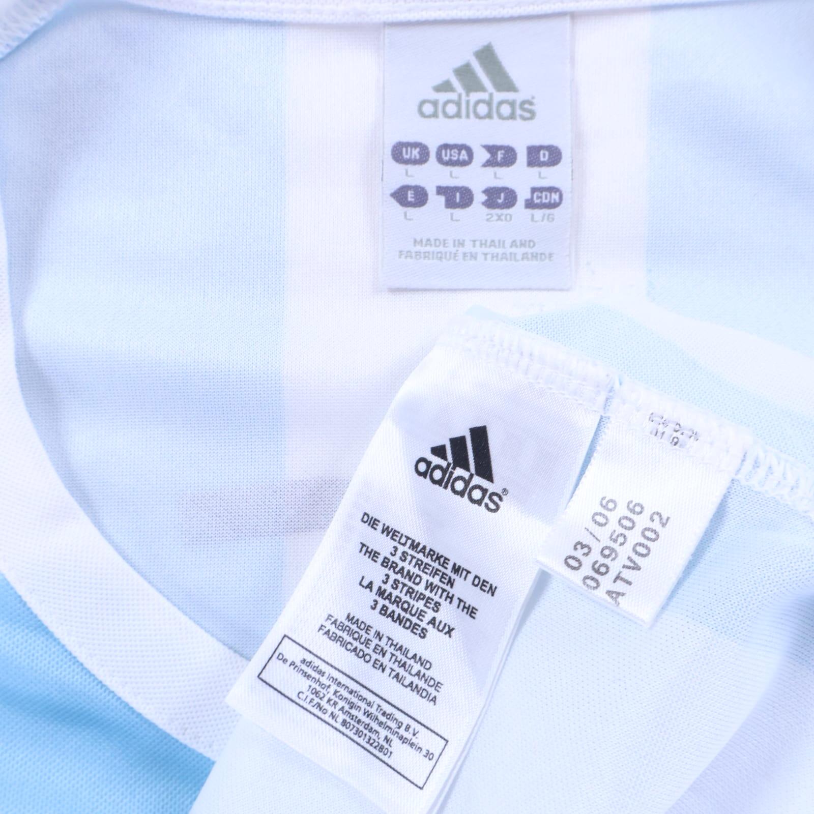*MINT* Argentina Messi #19 2005/07 Home Shirt - Nike Basic - L