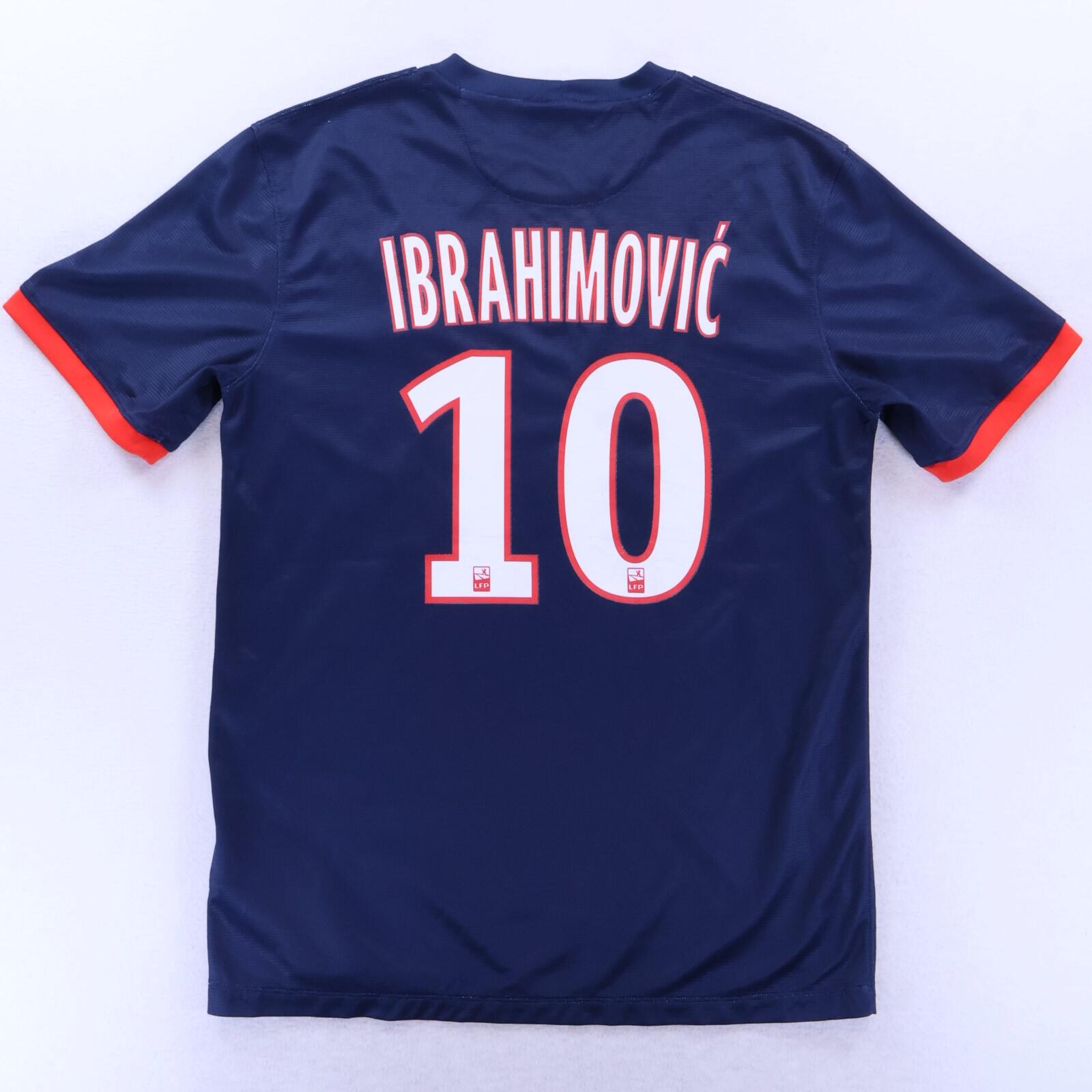 Paris Saint-Germain F.C Ibrahimović #10 2013/14 Home Shirt - M
