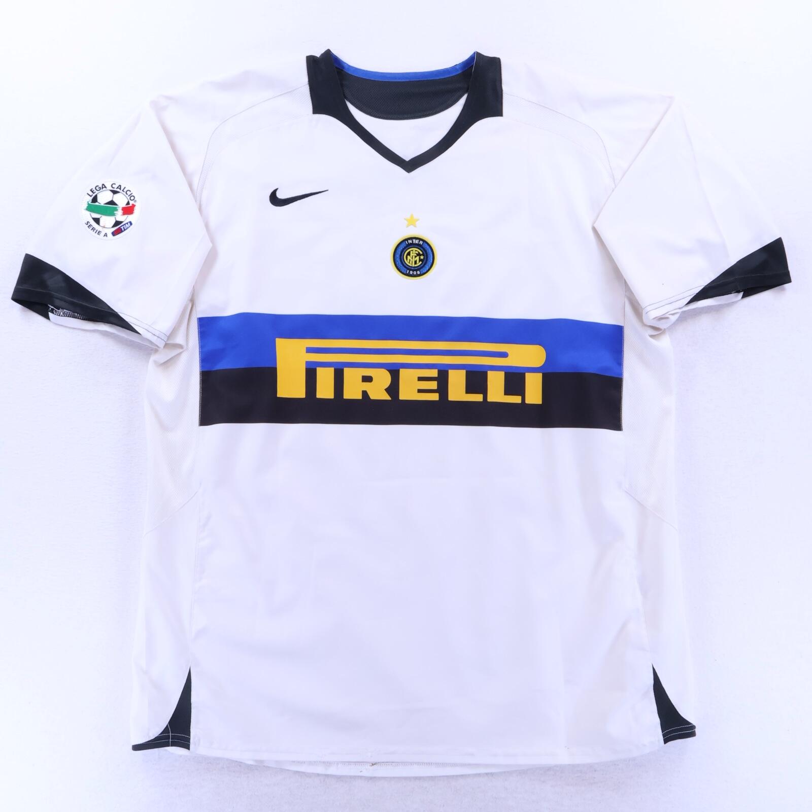 Inter Milan Adriano #10 2005/06 Away Shirt - XL