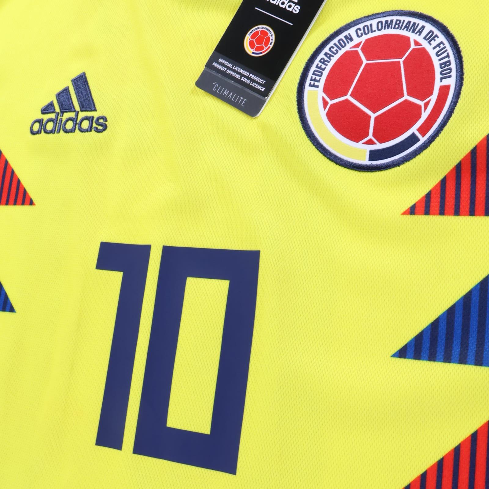 *NWT* Colombia James #10 2018/19 Home Shirt - Long Sleeve - M