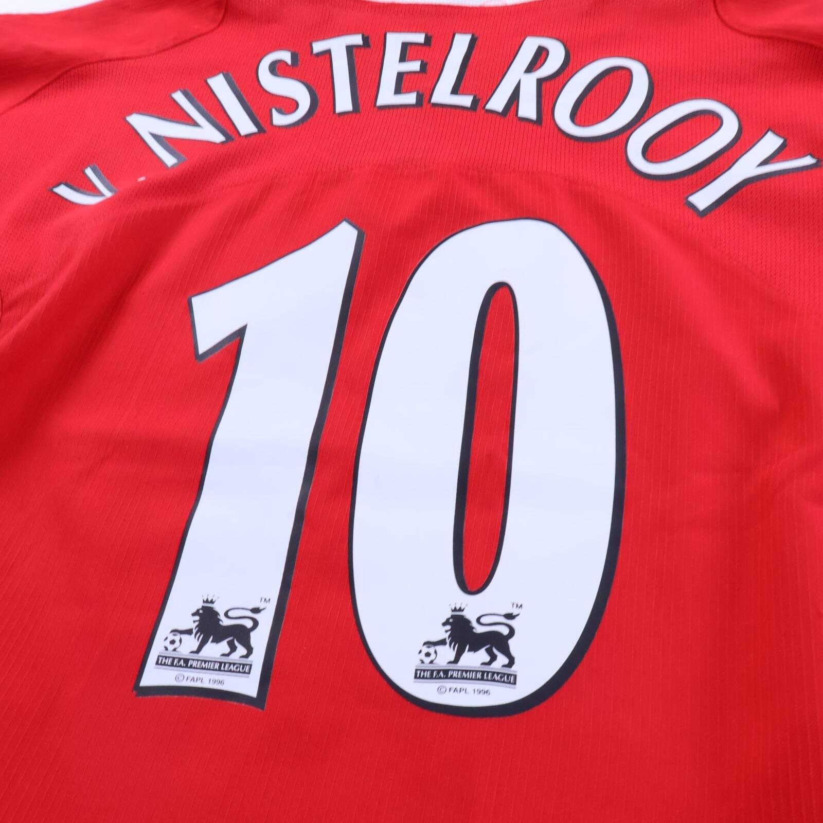Manchester United V. Nistelrooy #10 2004/06 Home Shirt - XL