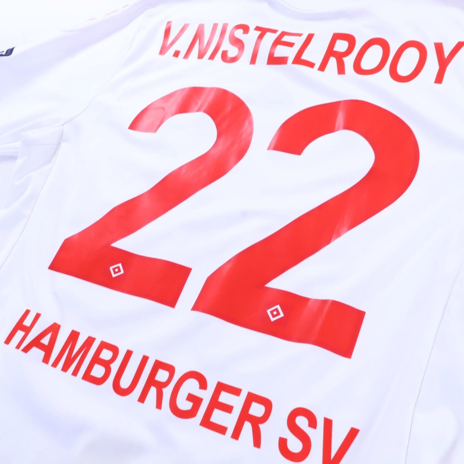Hamburger Sv V. Nistelrooy #22 2010/11 Home Shirt - M
