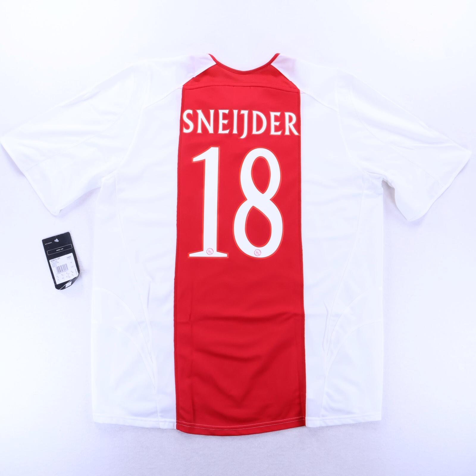 *NWT* Ajax Sneijder #18 2004/05 Home Shirt - XL