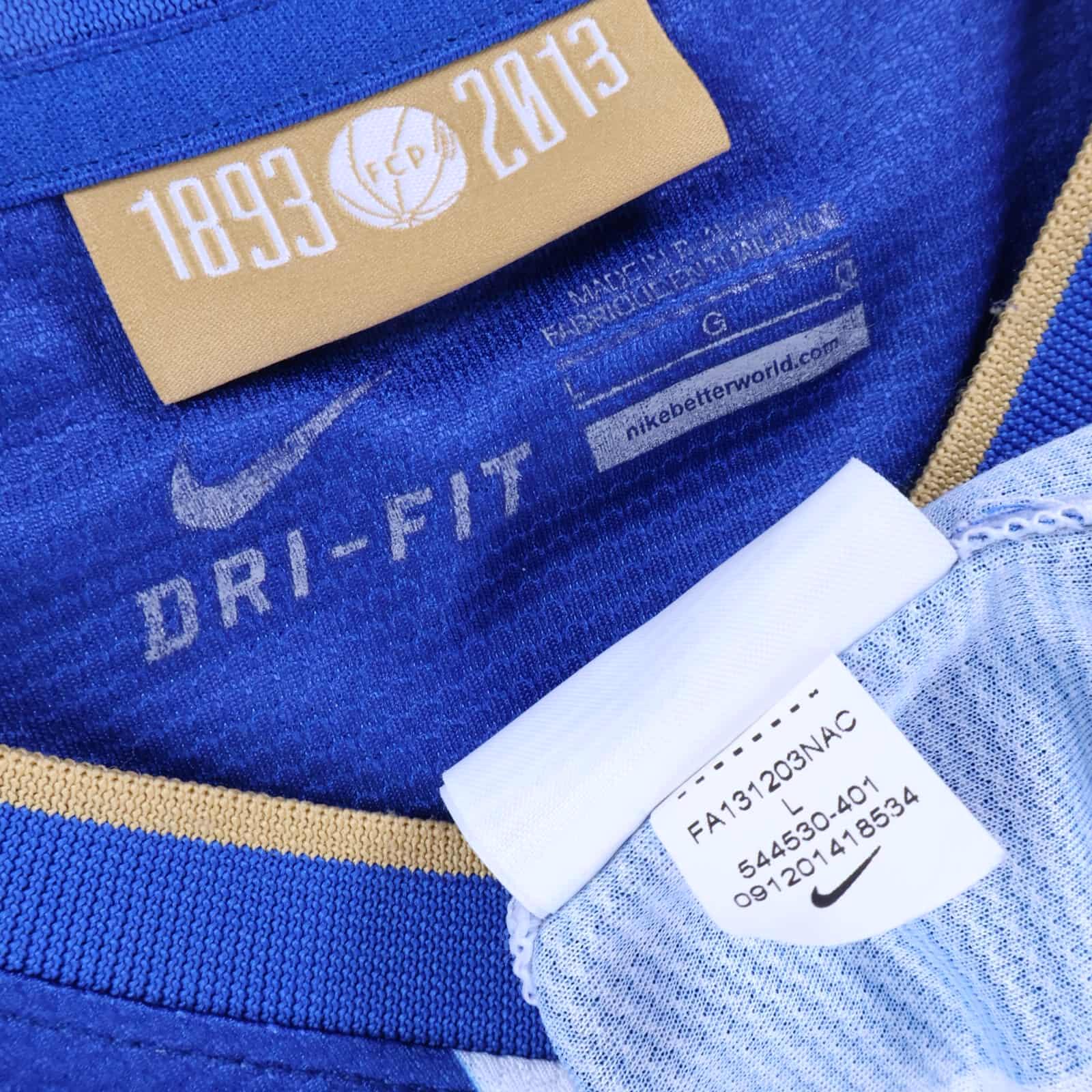 Fc Porto Quaresma #7 2013/14 Home Shirt - L