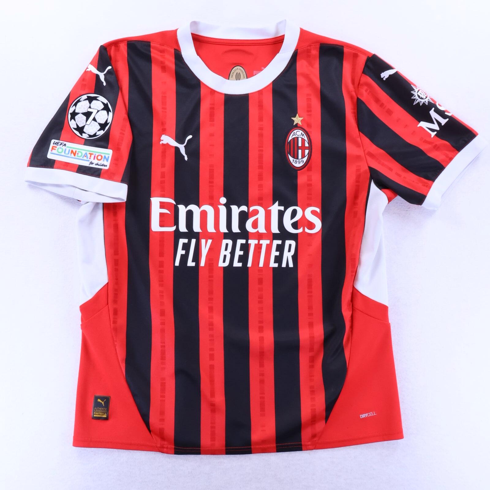 *MINT* Ac Milan Rafa Leao #10 2024/25 Home Shirt - L