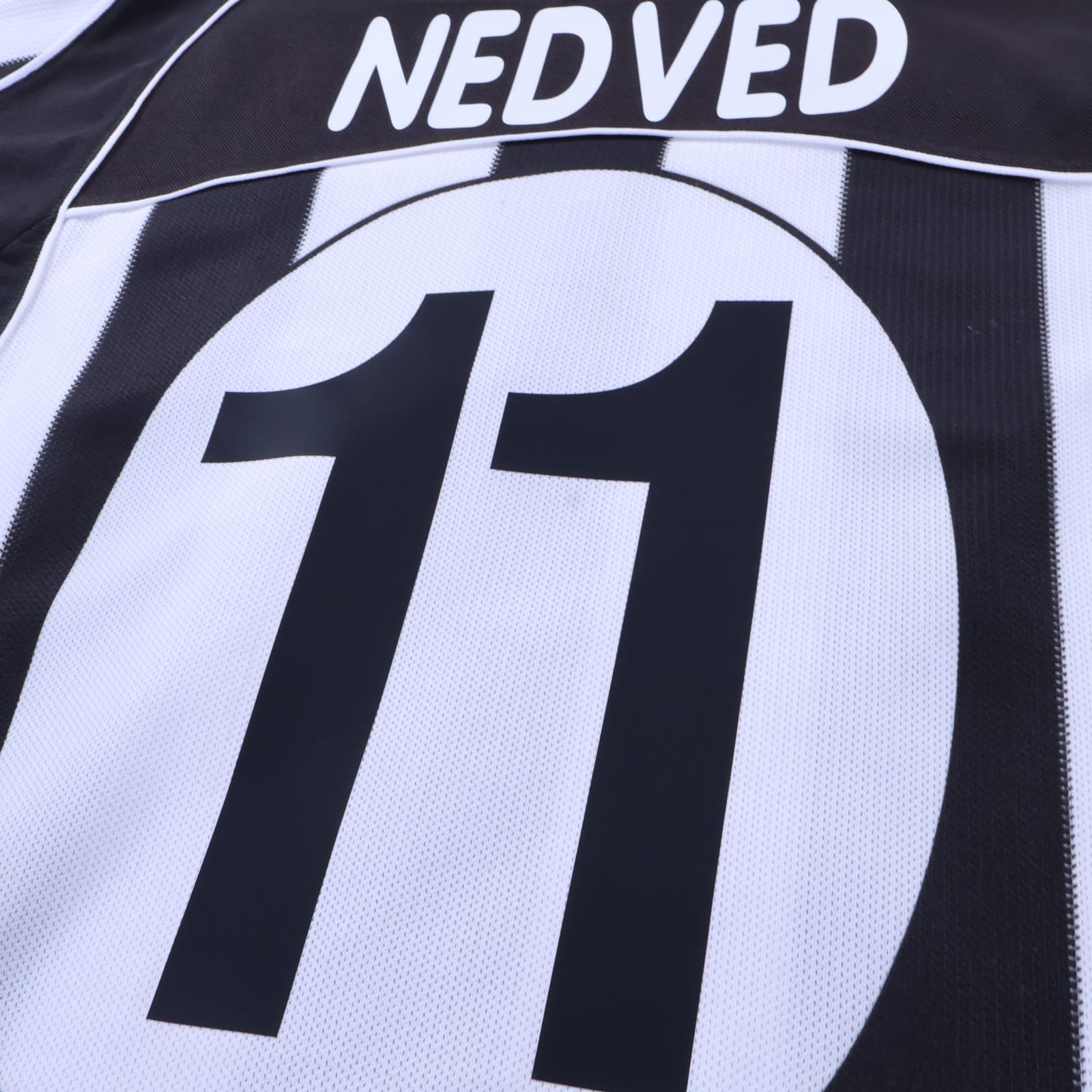 *MINT* Juventus Nedved #11 2001/03 Home Shirt - L