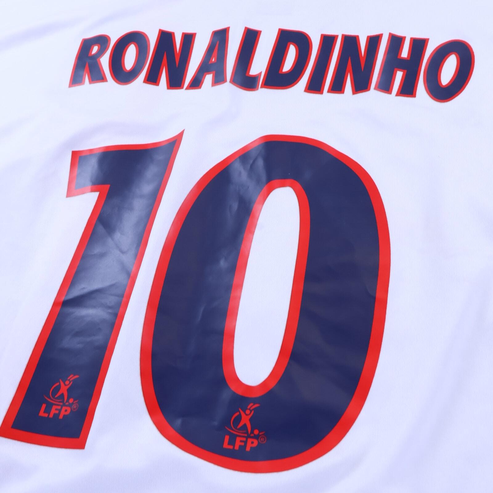 Paris Saint-Germain F.C Ronaldinho #10 2002/03 Away Shirt - 2XL