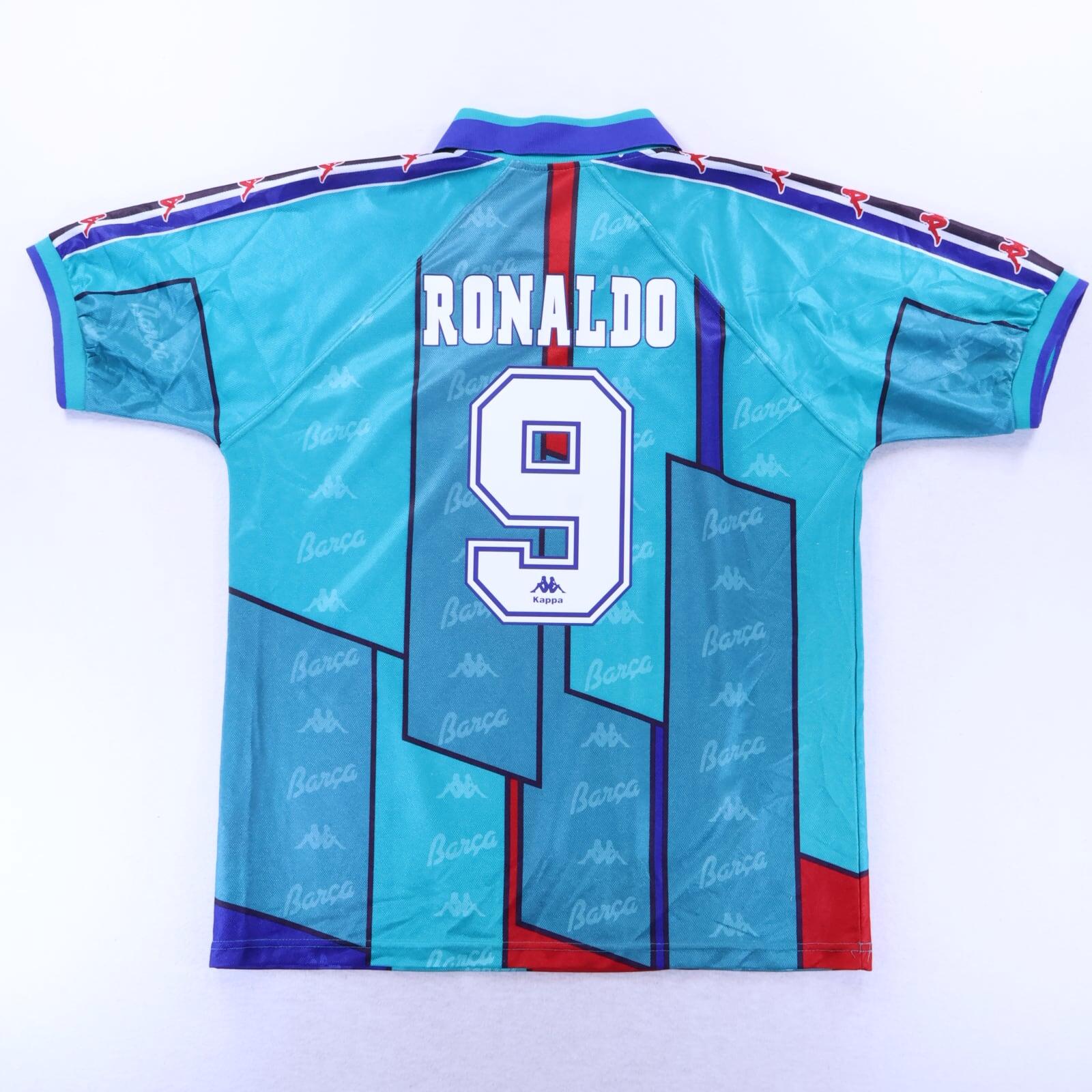 Barcelona Ronaldo #9 1992/95 Away Shirt - L