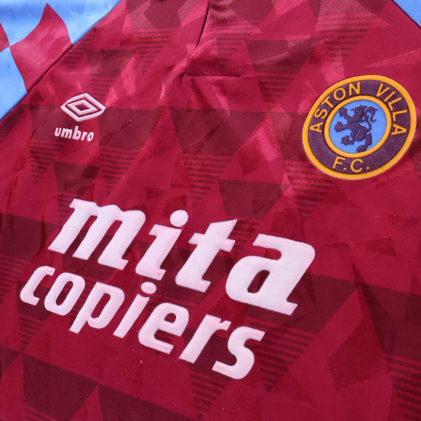 Aston Villa 1990/92 Home Shirt - XL