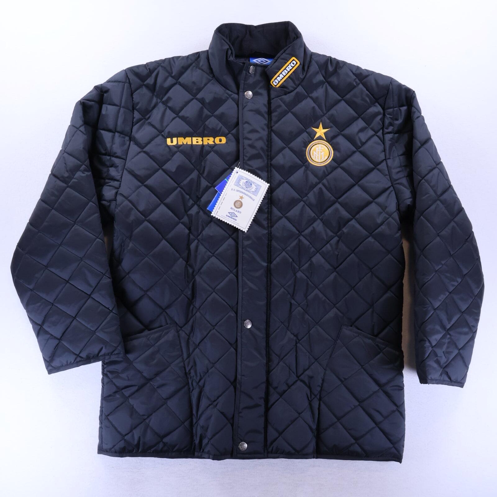 *NWT* Inter Milan #2 1996/98 Padded Bench Coat - XL
