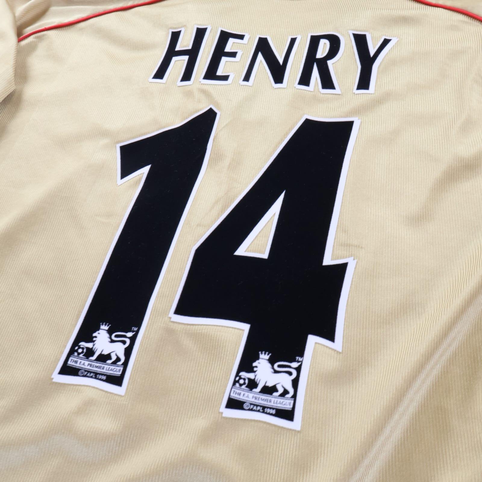 Arsenal Henry #14 2001/02 Away Shirt - 2XL