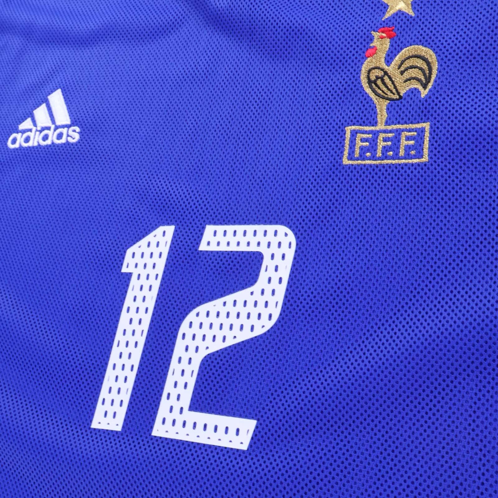 *MINT* France Henry #12 2002/04 Home Shirt - L