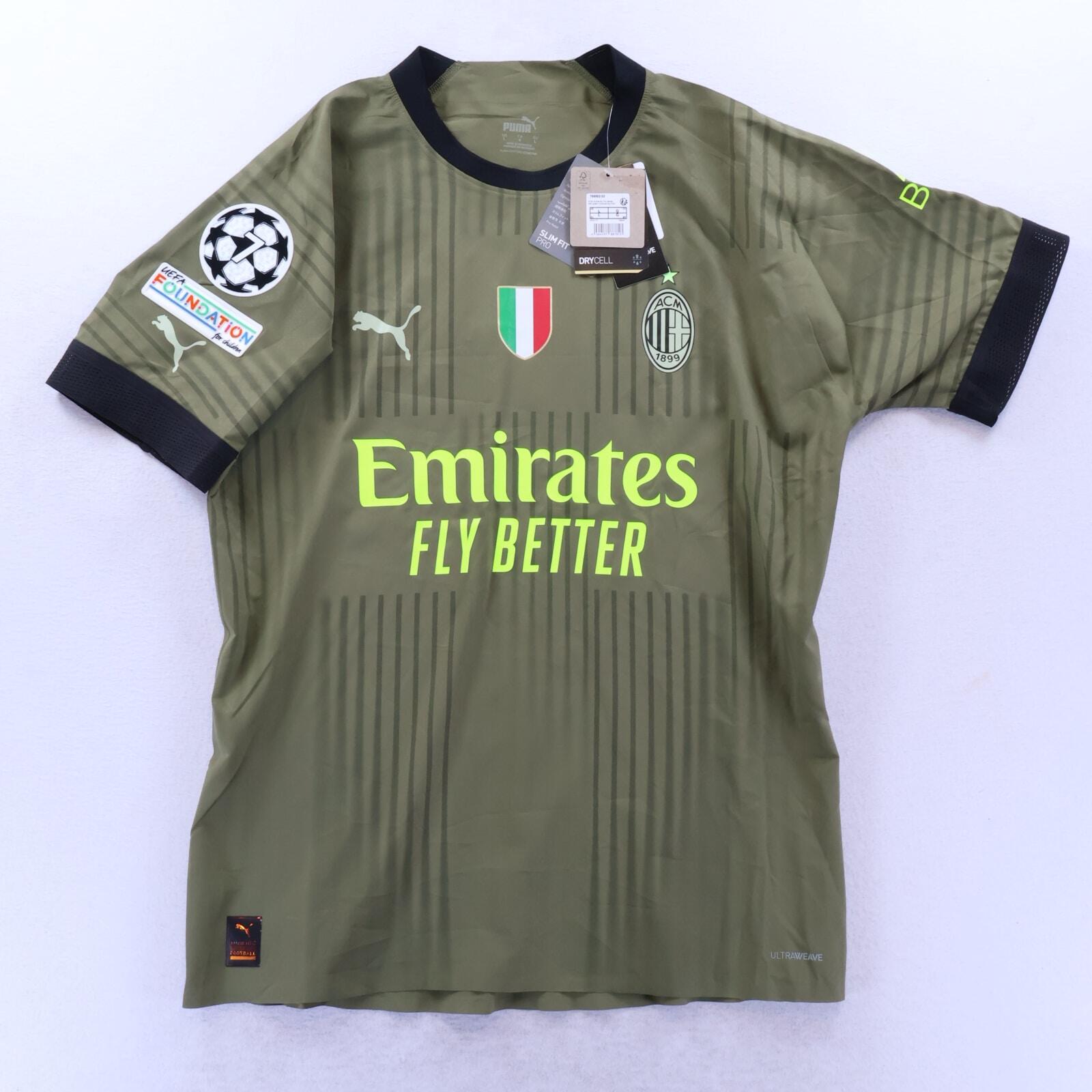 *NWT* Ac Milan Giroud #9 2022/23 Third Shirt - Player Issue - L