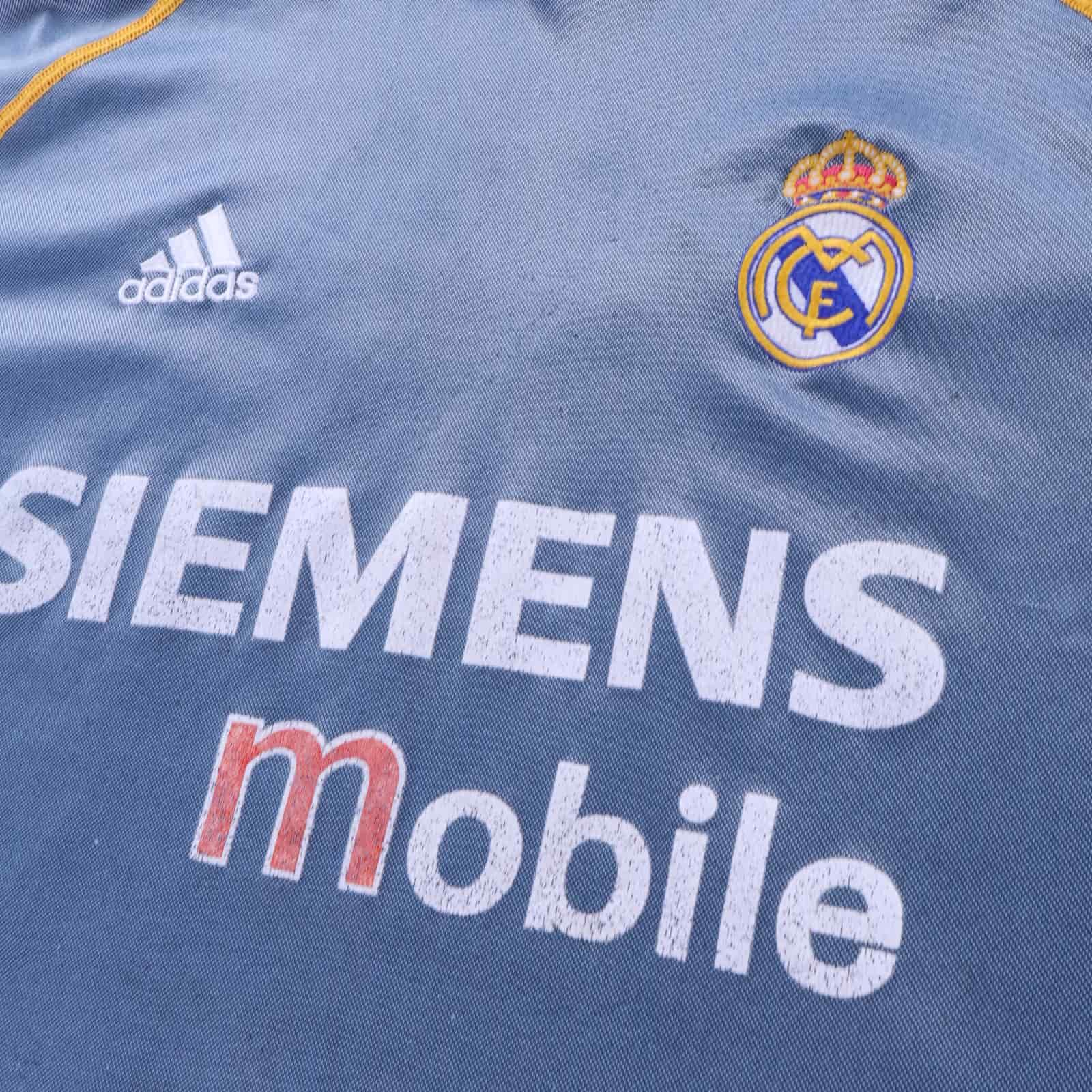 Real Madrid Zidane #5 2003/04 Third Shirt - L