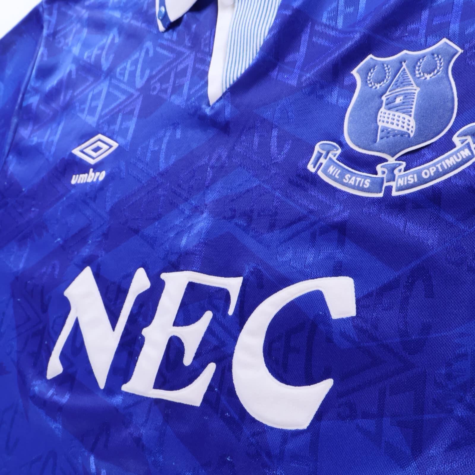 Everton 1991/93 Home Shirt - XL