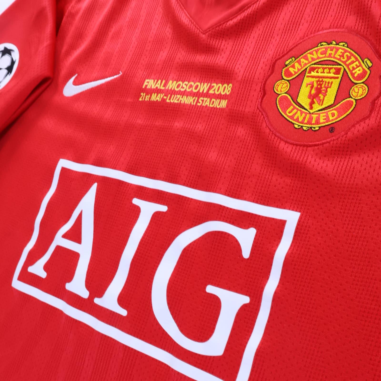 Manchester United Ronaldo #7 2007/09 Home Shirt - M