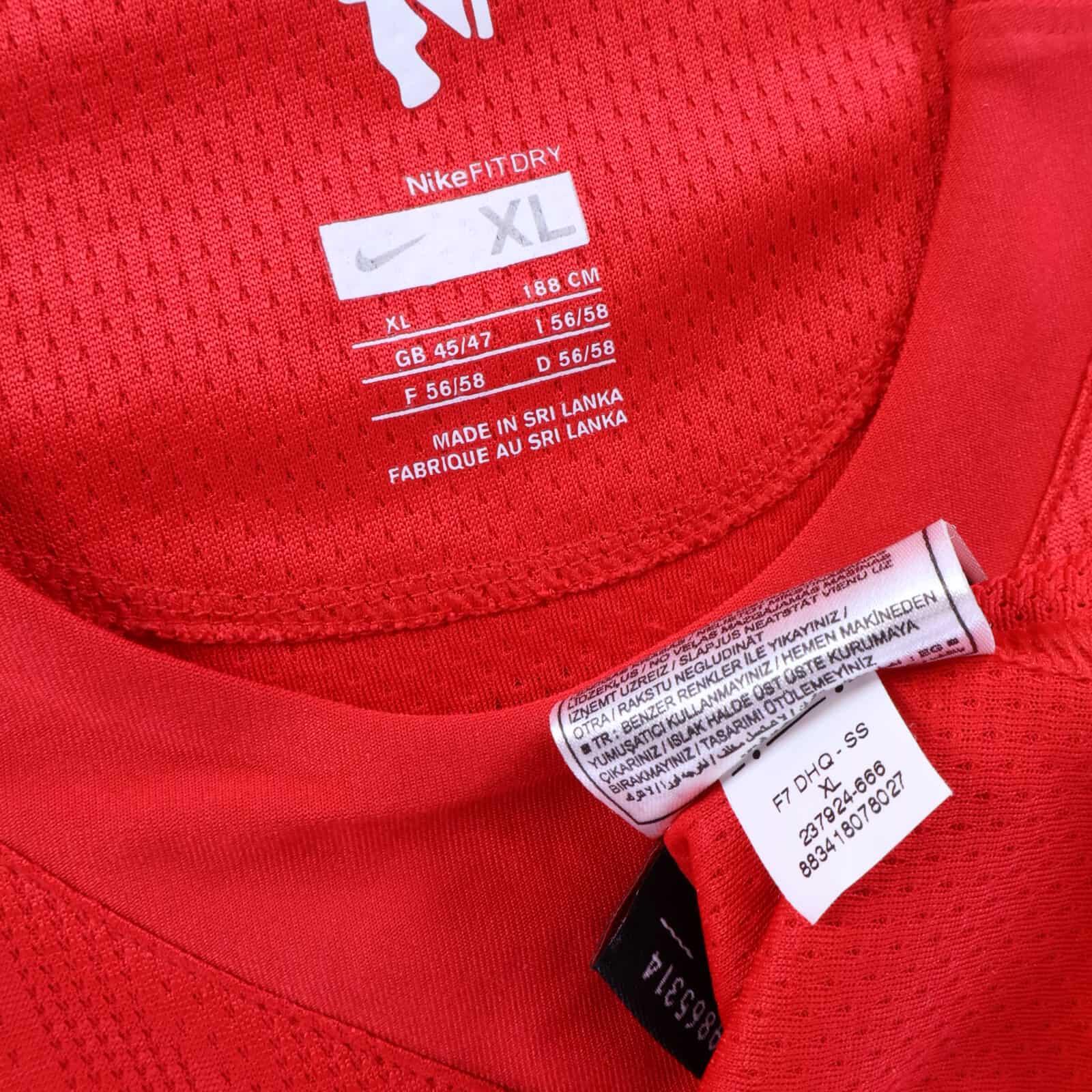 *MINT* Manchester United Ronaldo #7 2007/09 Home Shirt - XL