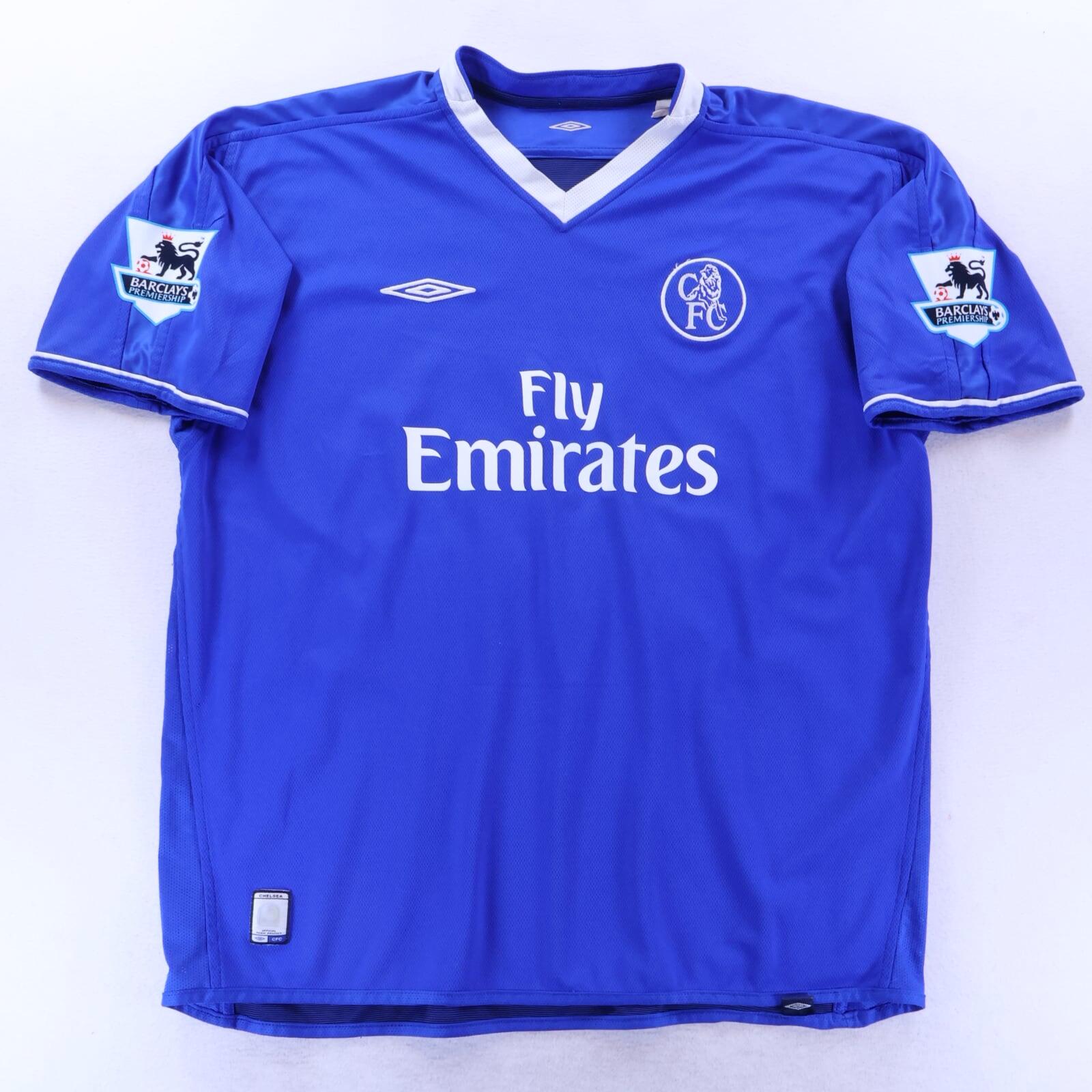 Chelsea Gudjohnsen #22 2003/05 Home Shirt - 2XL