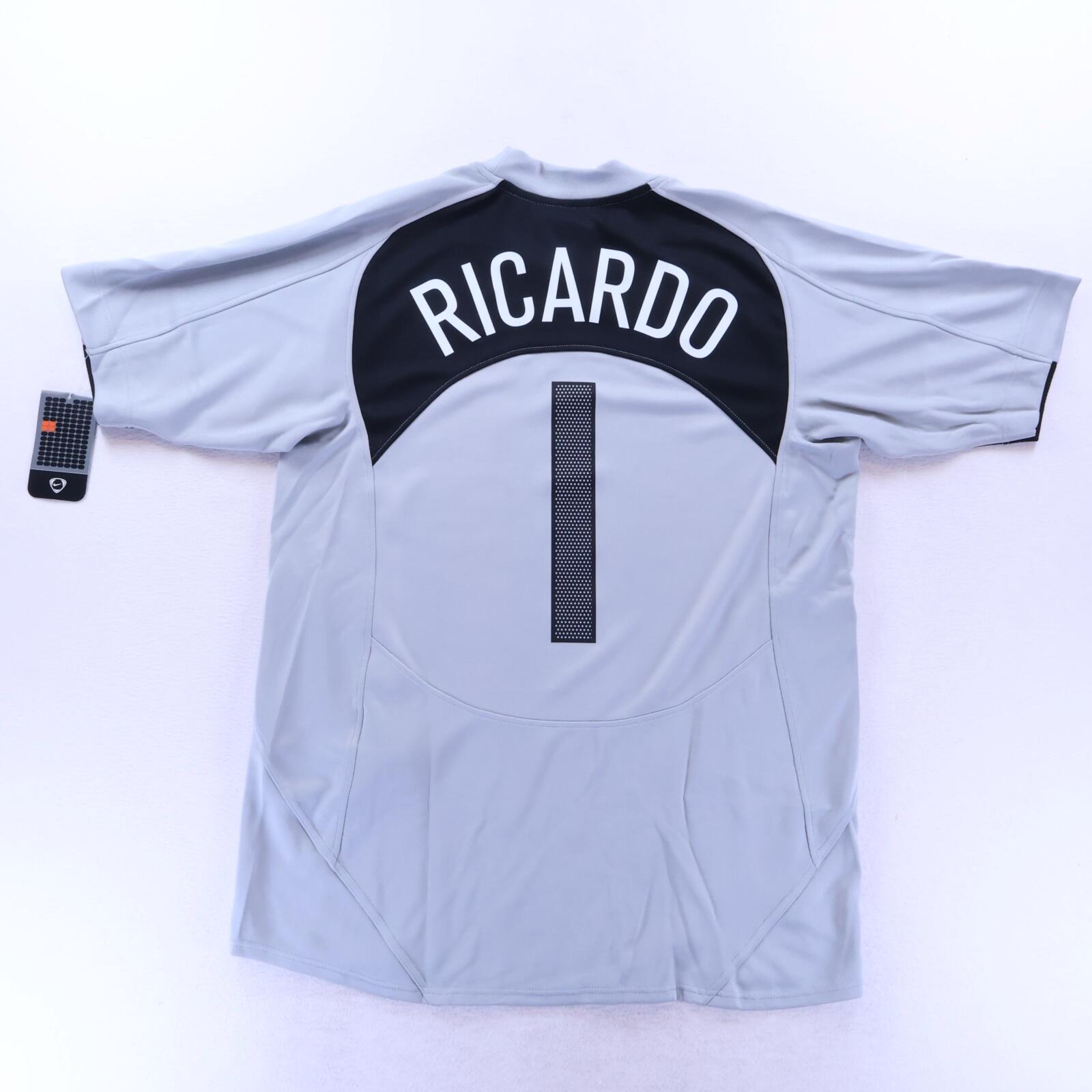 *NWT* Portugal Ricardo #1 2004 Goalkeeper Shirt - Player Issue - L