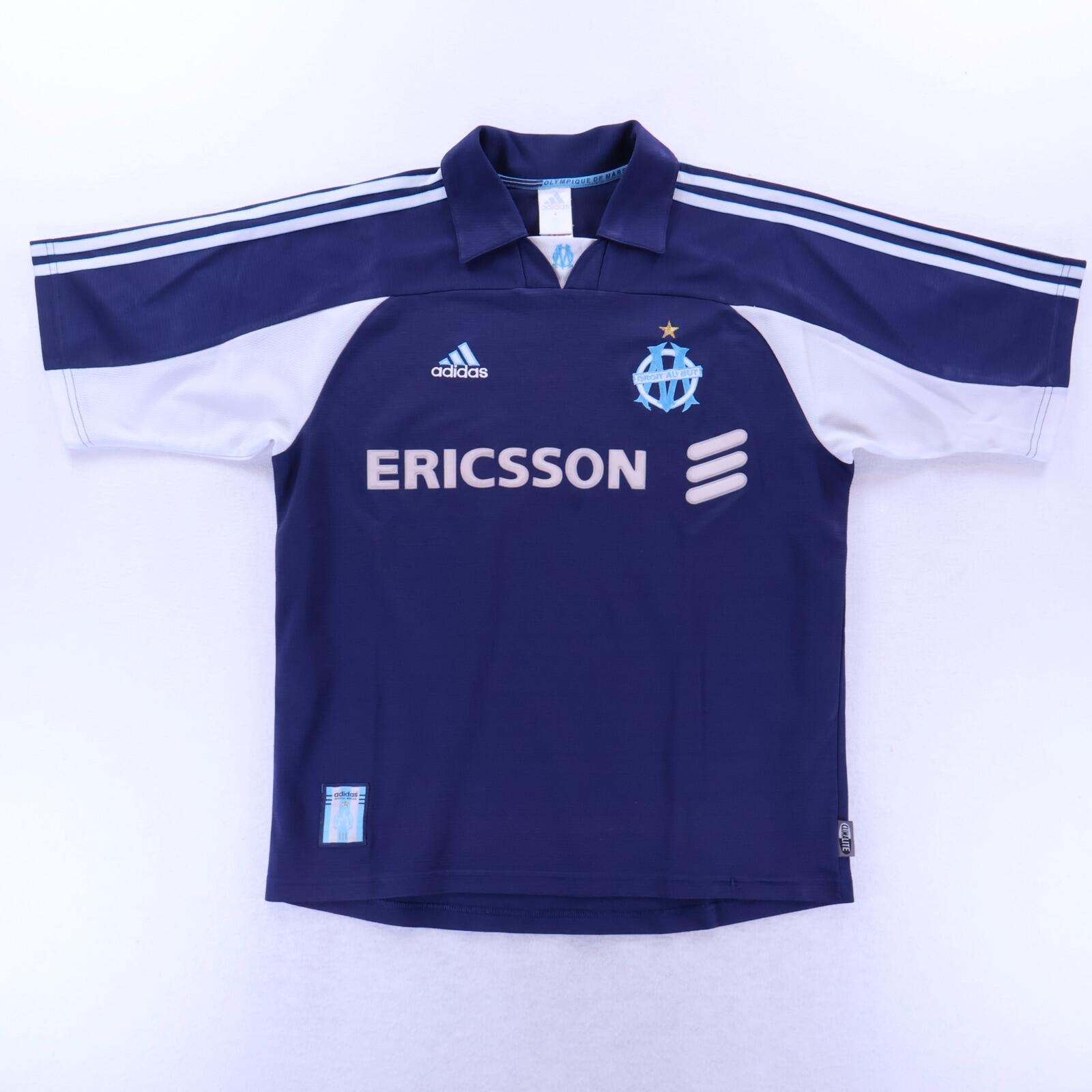 Marseille Pires #7 1999/00 Away Shirt - M
