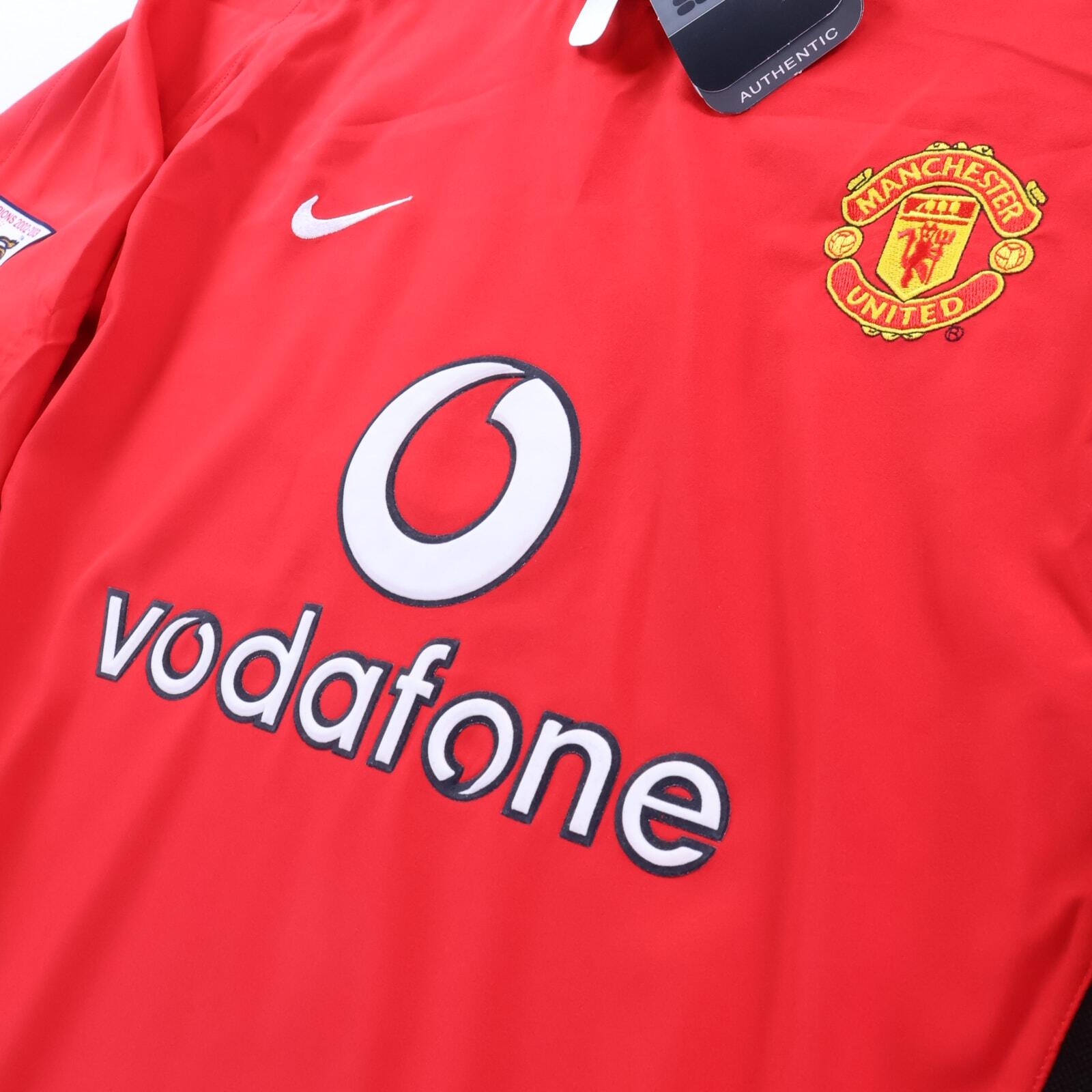 *NWT* Manchester United Ronaldo #7 2002/04 Home Shirt - Long Sleeve - L