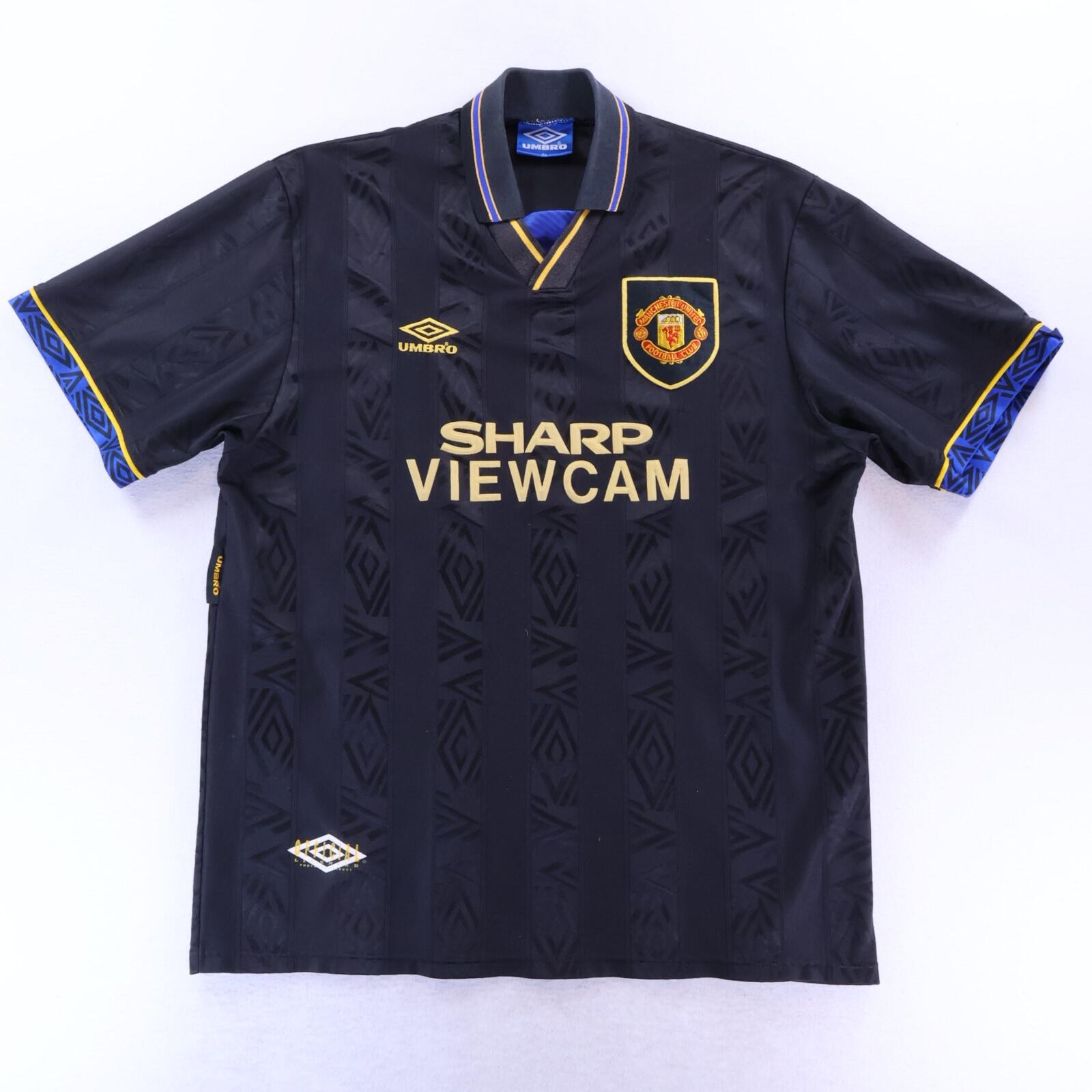 Manchester United Cantona #7 1993/95 Away Shirt - XL