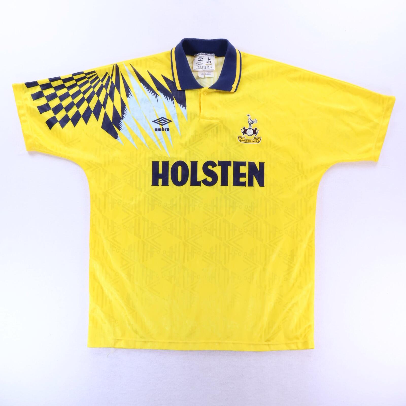 *MINT* Tottenham Hotspur Sheringham #10 1991/95 Away Shirt - L