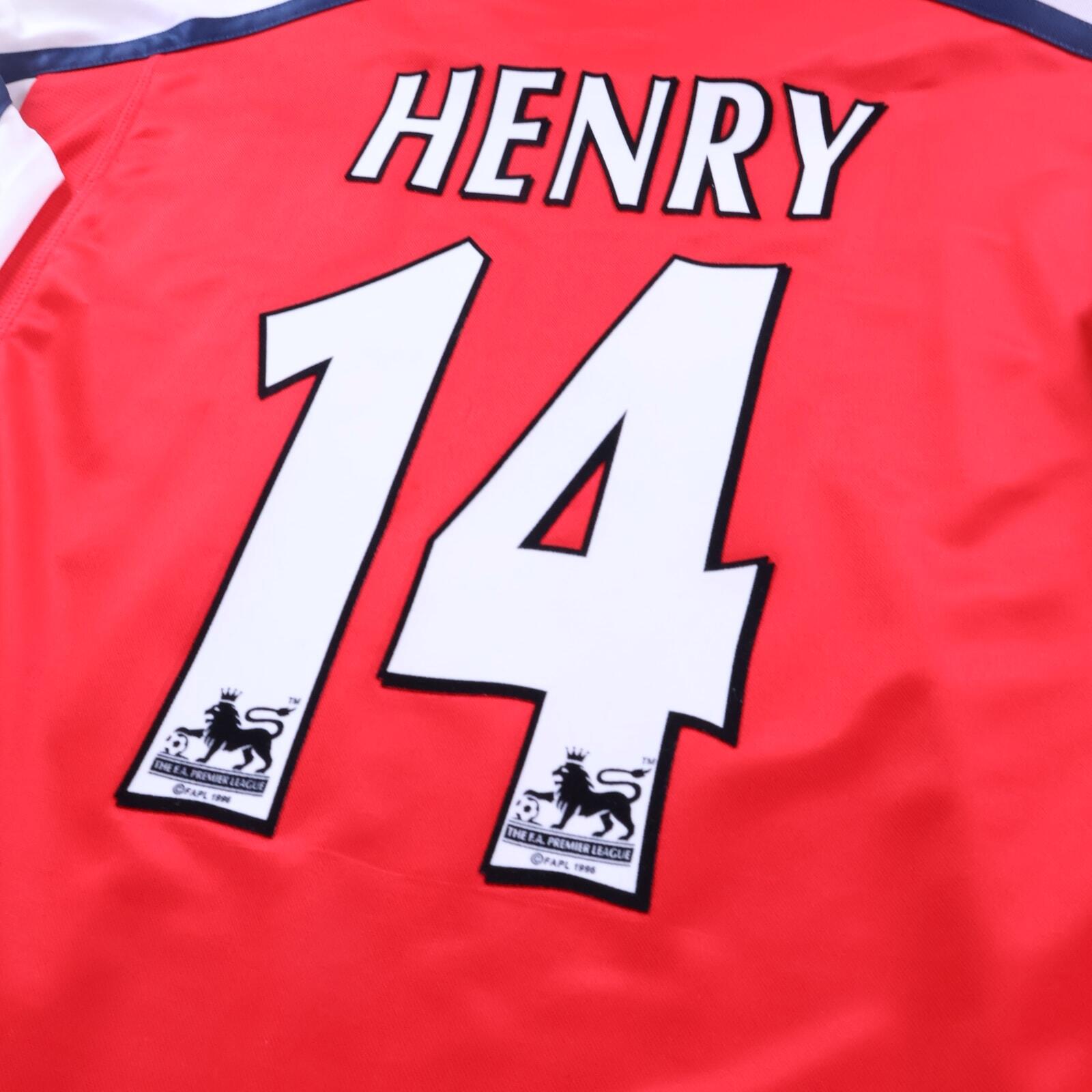 Arsenal Henry #14 2000/02 Home Shirt - XL