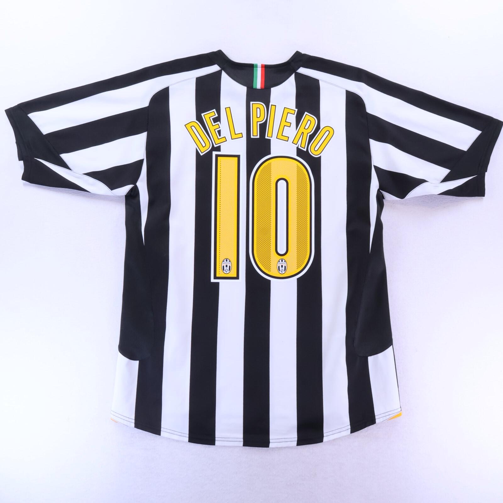 Juventus Del Piero #10 2005/06 Home Shirt - L