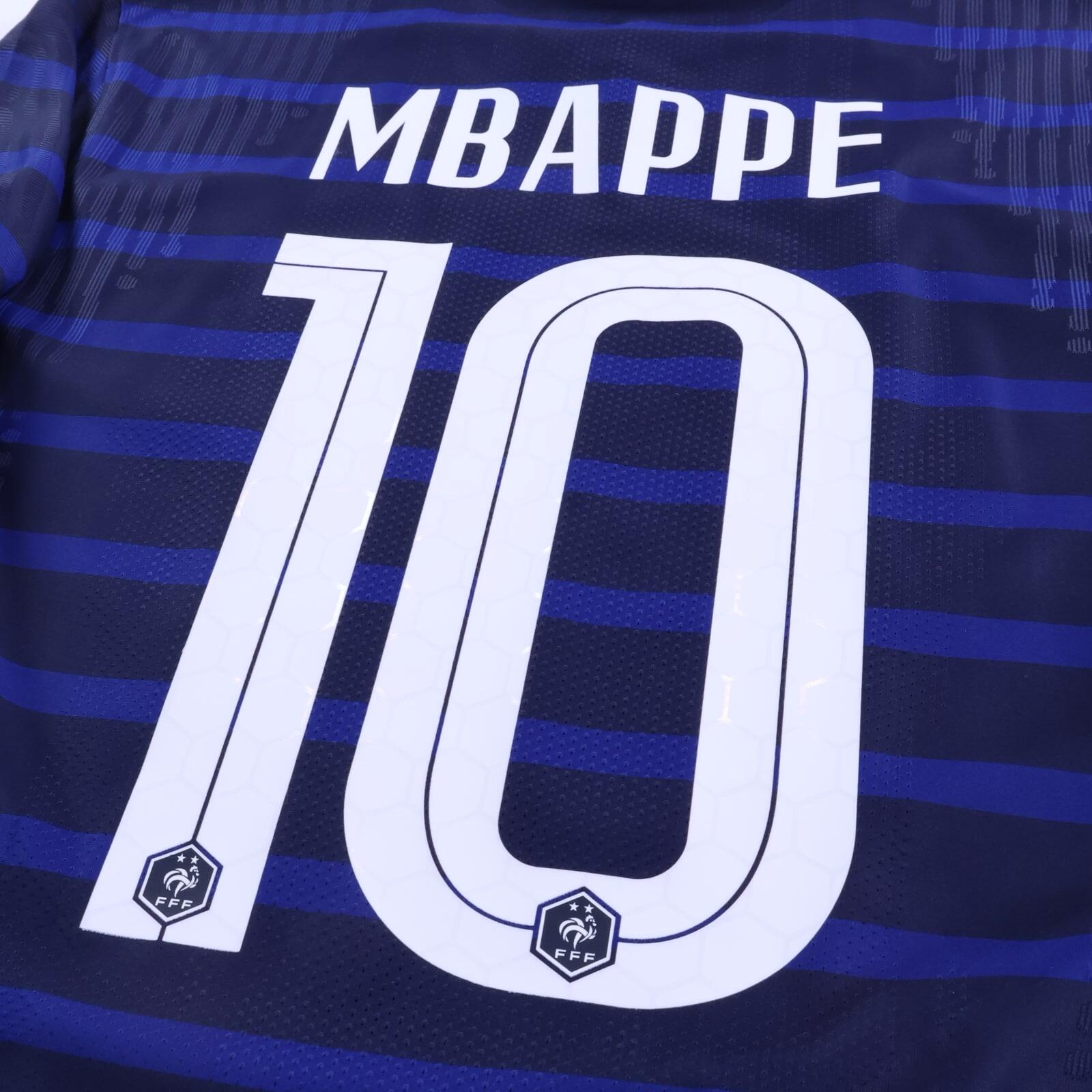 France Mbappé #10 2020/21 Home Shirt - M