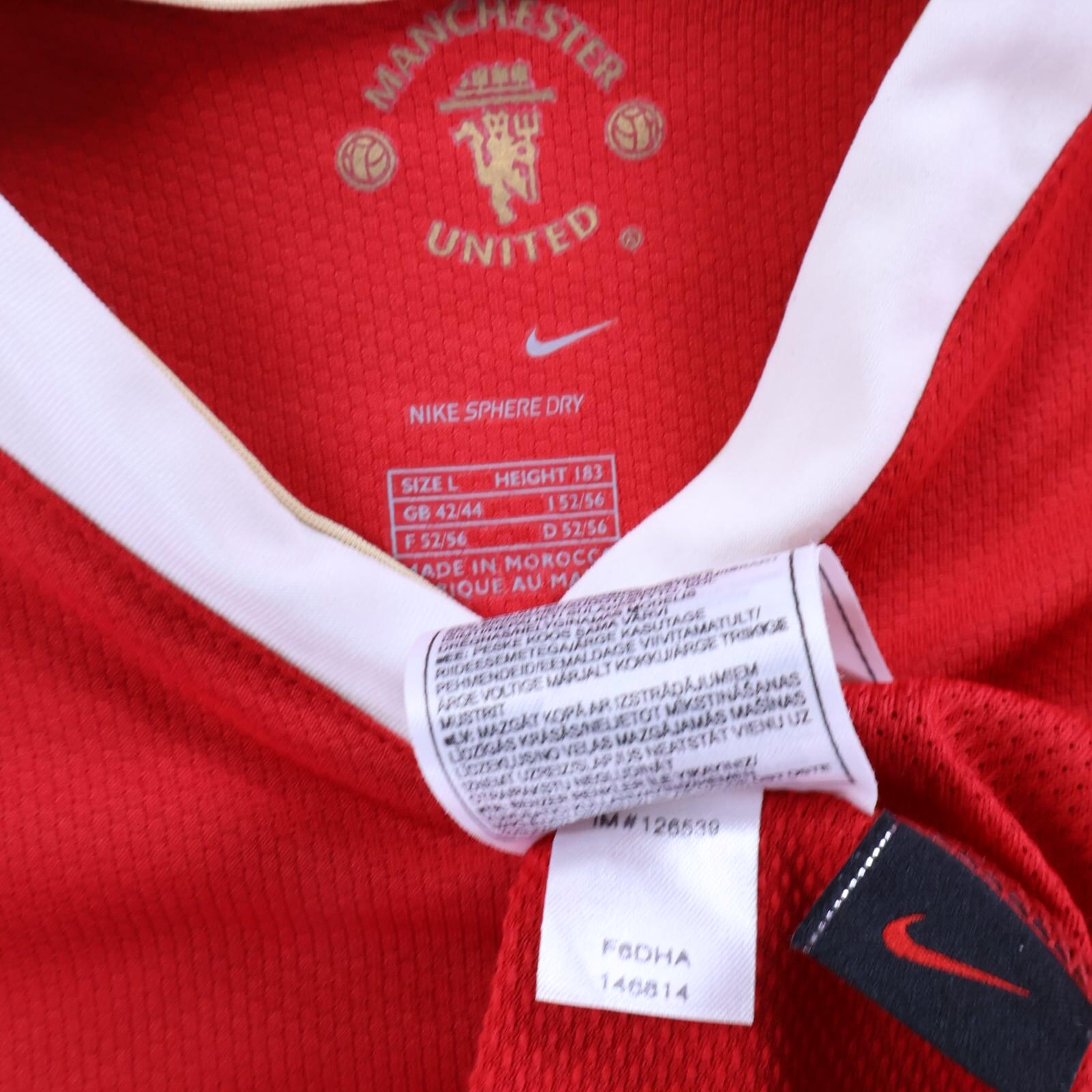 *MINT* Manchester United Ronaldo #7 2006/07 Home Shirt - L