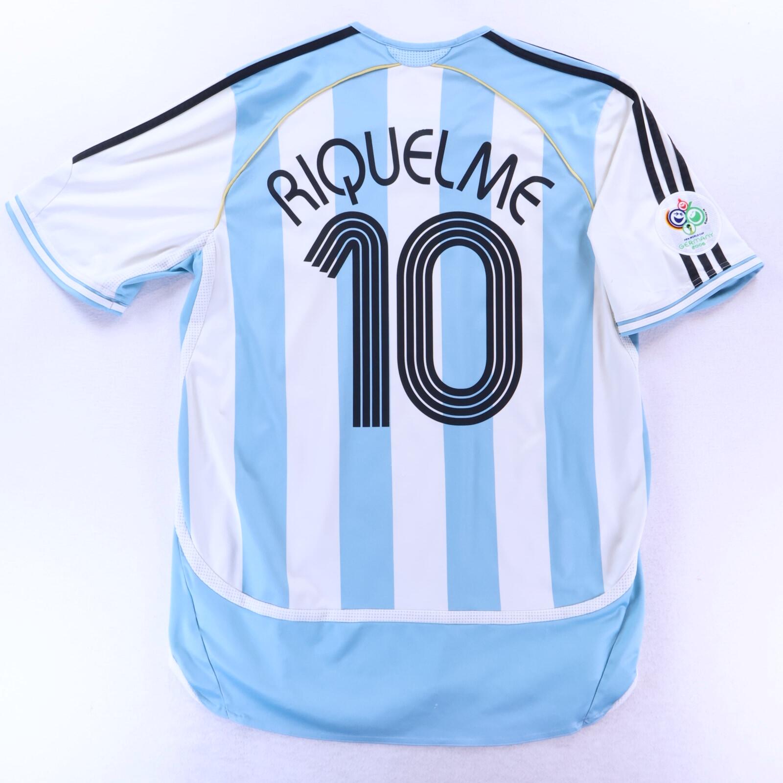Argentina Riquelme #10 2006 Home Shirt - L