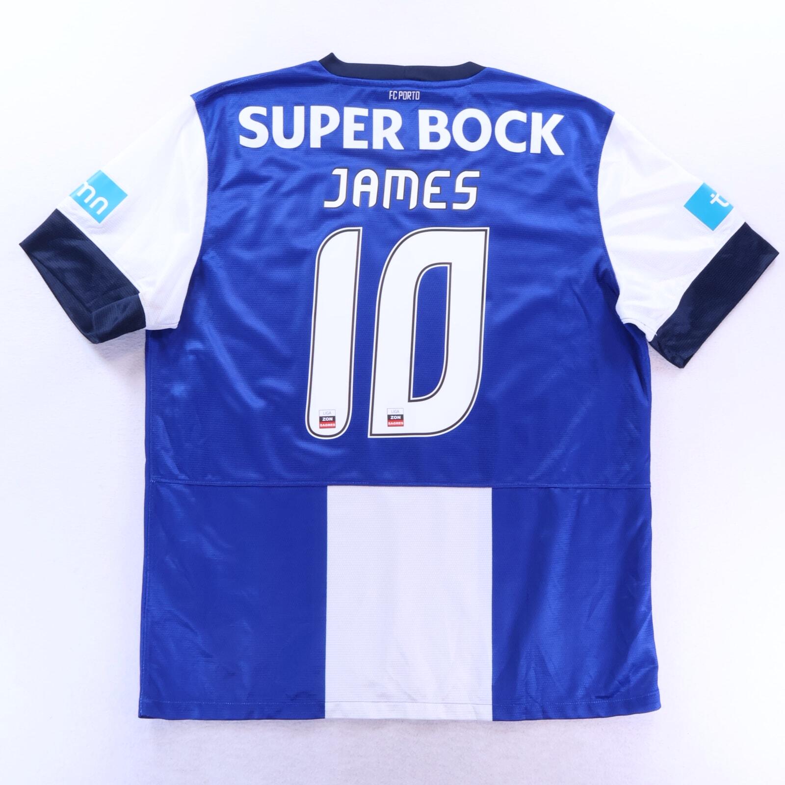 Fc Porto James #10 2012/13 Home Shirt - XL
