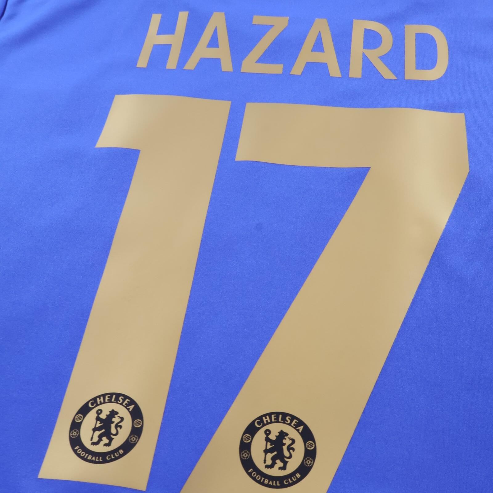 *MINT* Chelsea Hazard #17 2012/13 Home Shirt - L