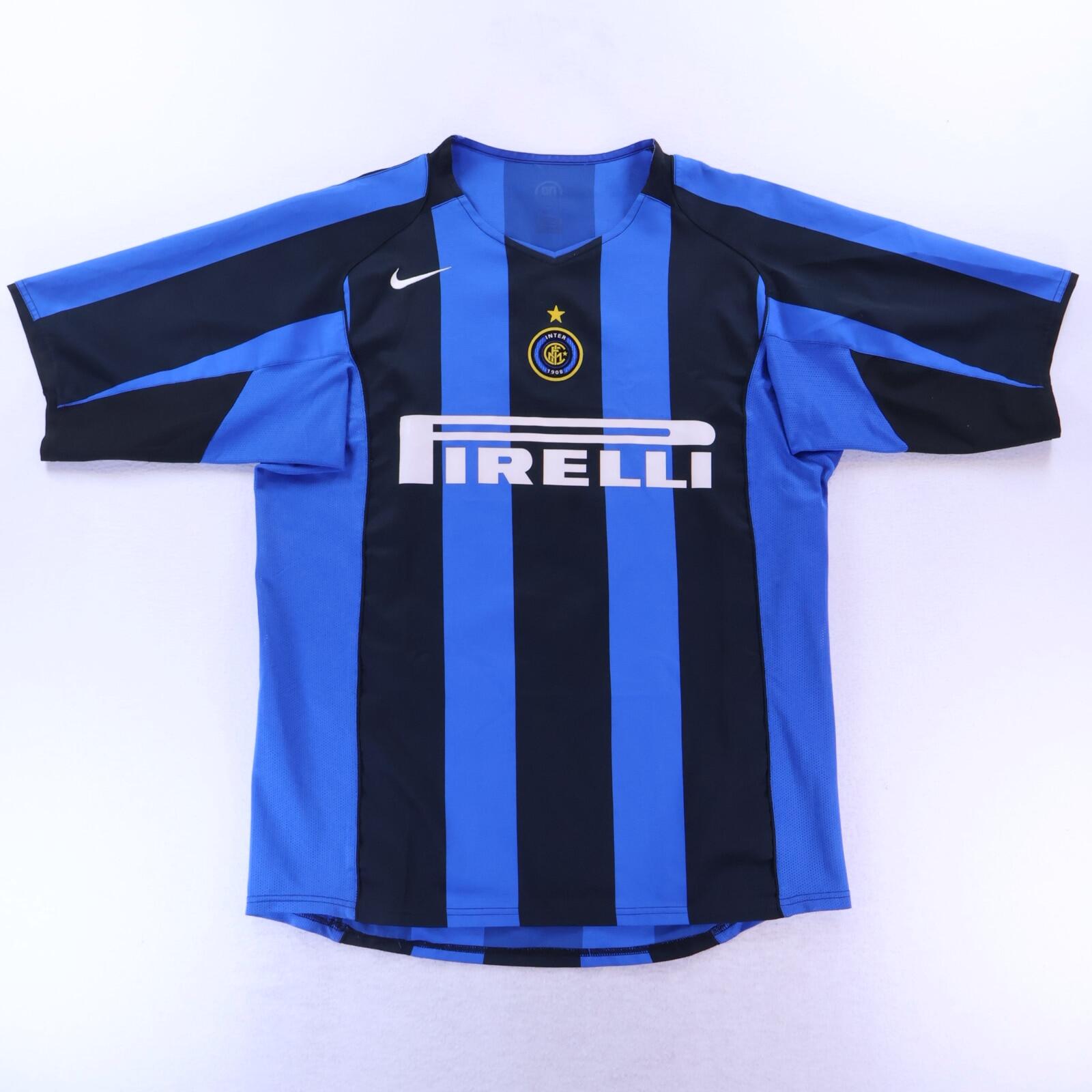 Inter Milan Adriano #10 2004/05 Home Shirt - XL