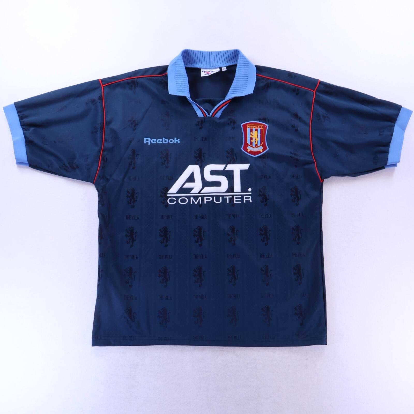 *MINT* Aston Villa Yorke #18 1995/97 Away Shirt - L