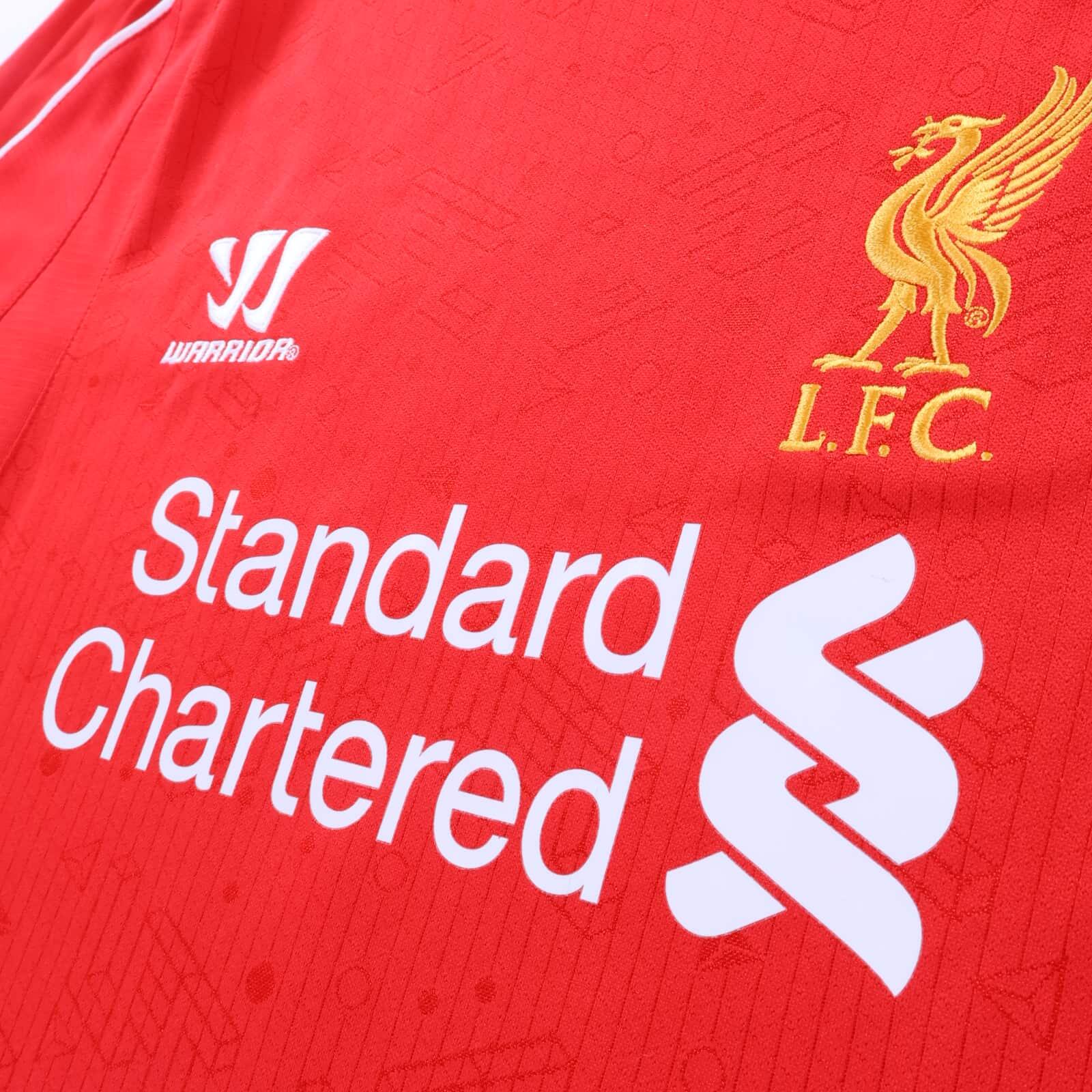 Liverpool F.C Suarez #7 2014/15 Home Shirt - Long Sleeve - L