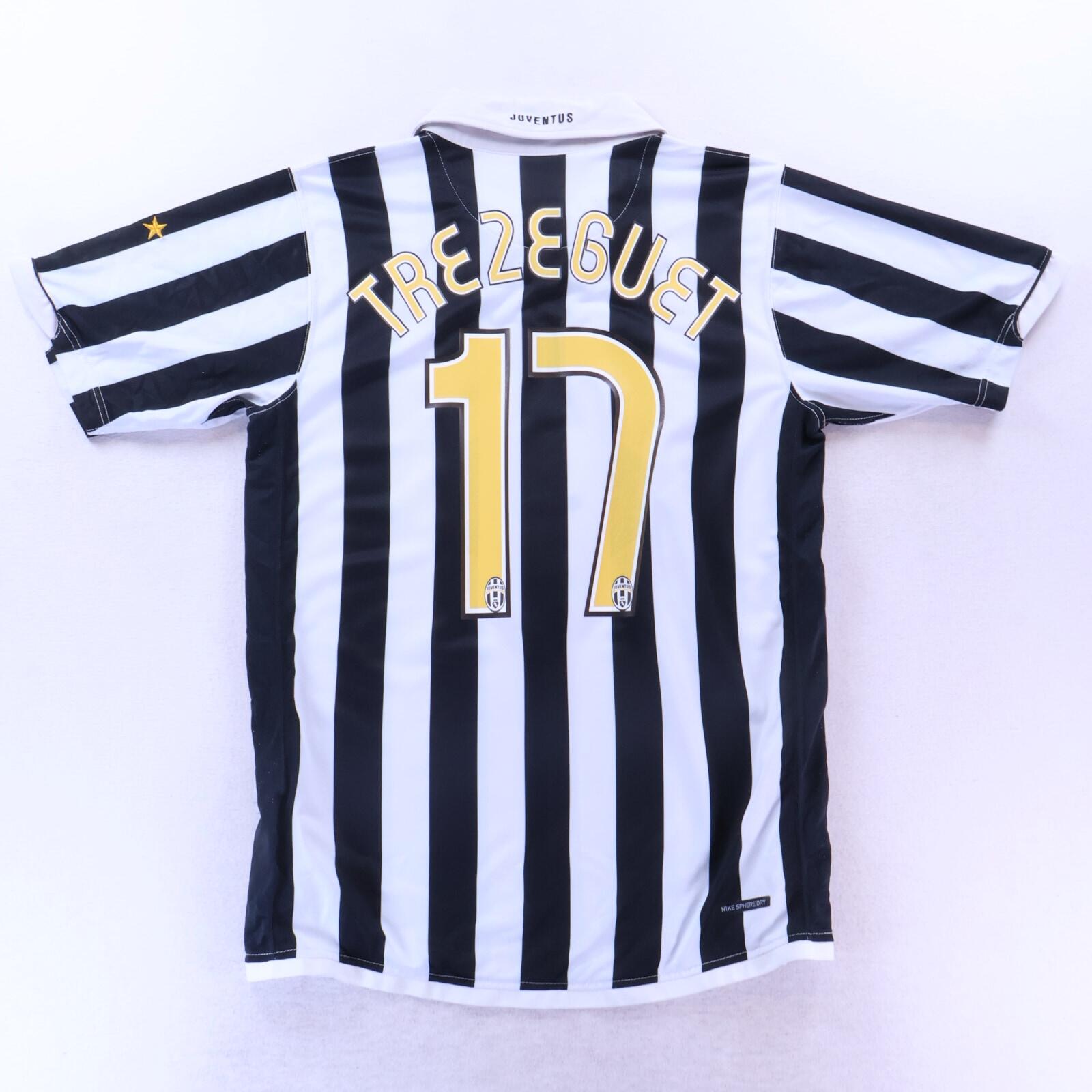 Juventus Trezeguet #17 2006/07 Home Shirt - M