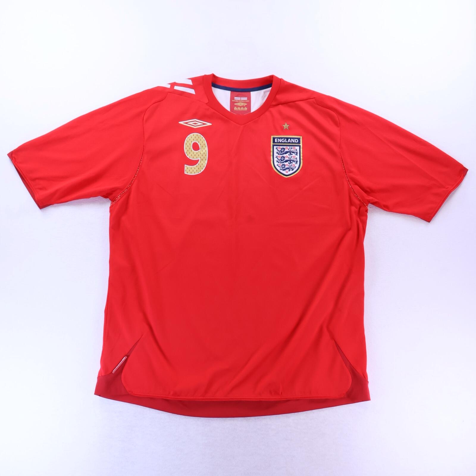 England Rooney #9 2006/08 Away Shirt - 2XL