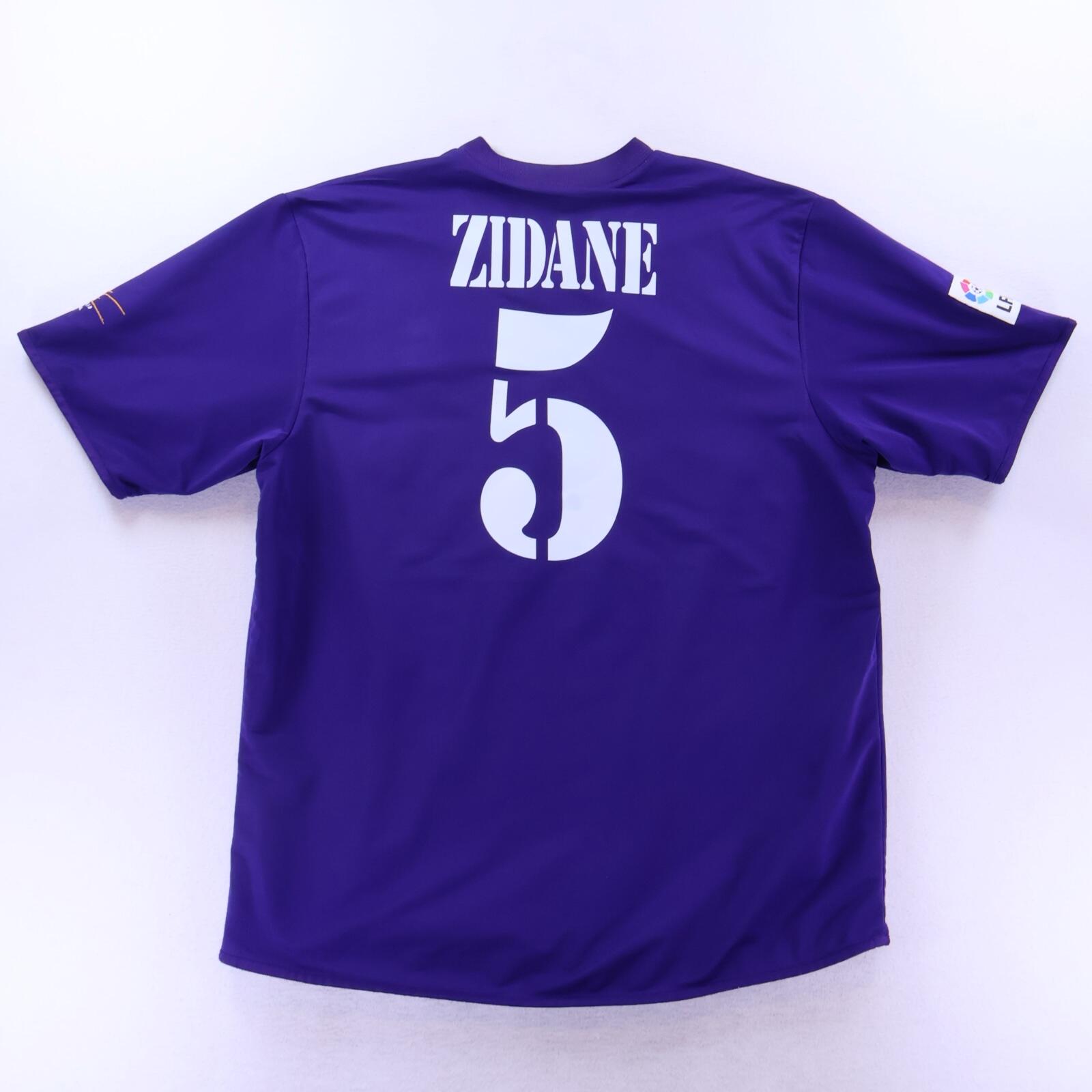 Real Madrid Zidane #5 2002/03 Centenary Third Shirt - Reversible - 2XL
