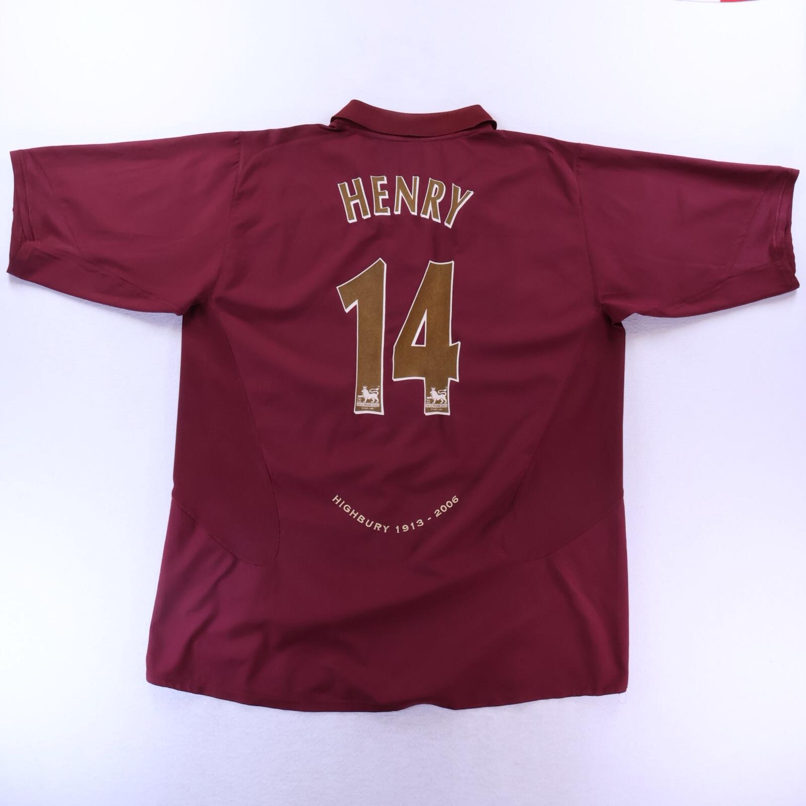 Arsenal Henry #14 2005/06 Home Shirt - 2XL