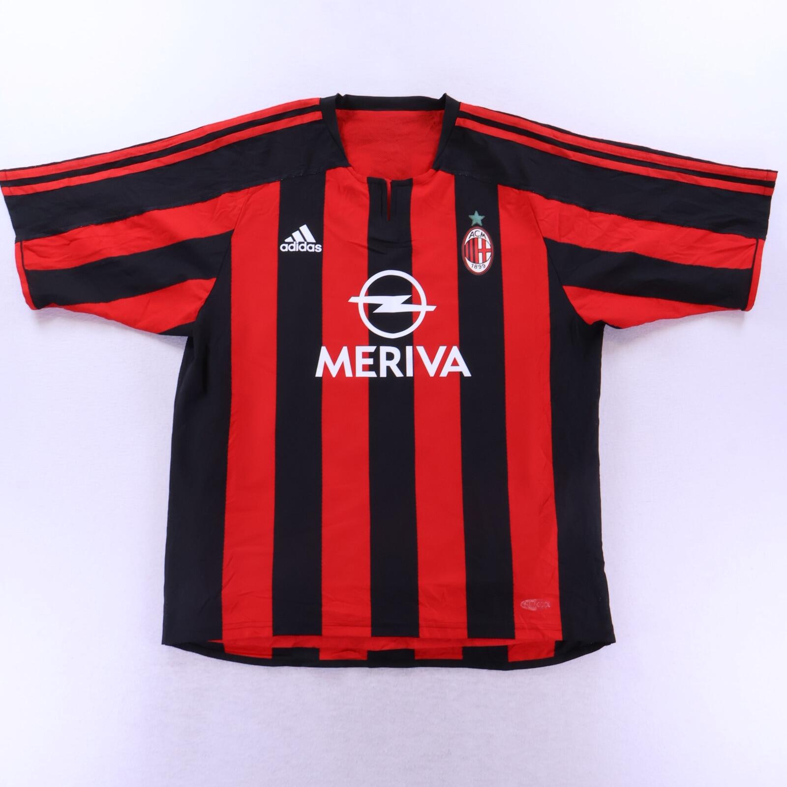 Ac Milan Kaka #22 2003/04 Home Shirt - Player Issue - L